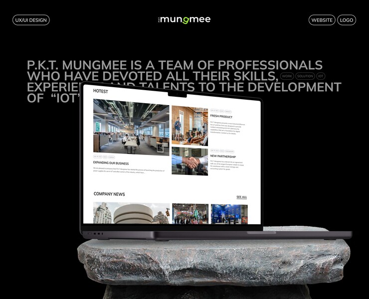 P.K.T. Mungmee - UI UX дизайн и брендинг — Интерфейсы на Dprofile