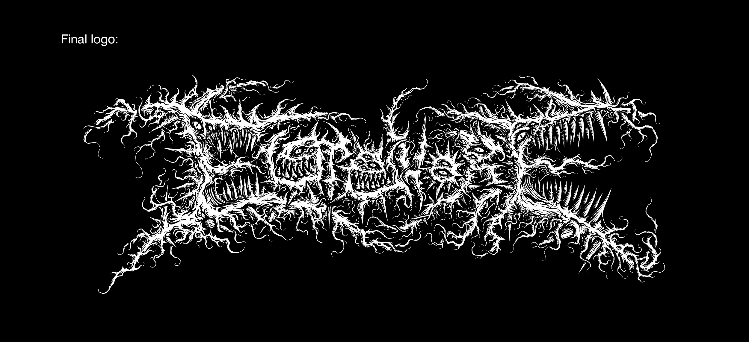 Egrevore | illustrated metal logo — Изображение №4 — Брендинг, Графика на Dprofile