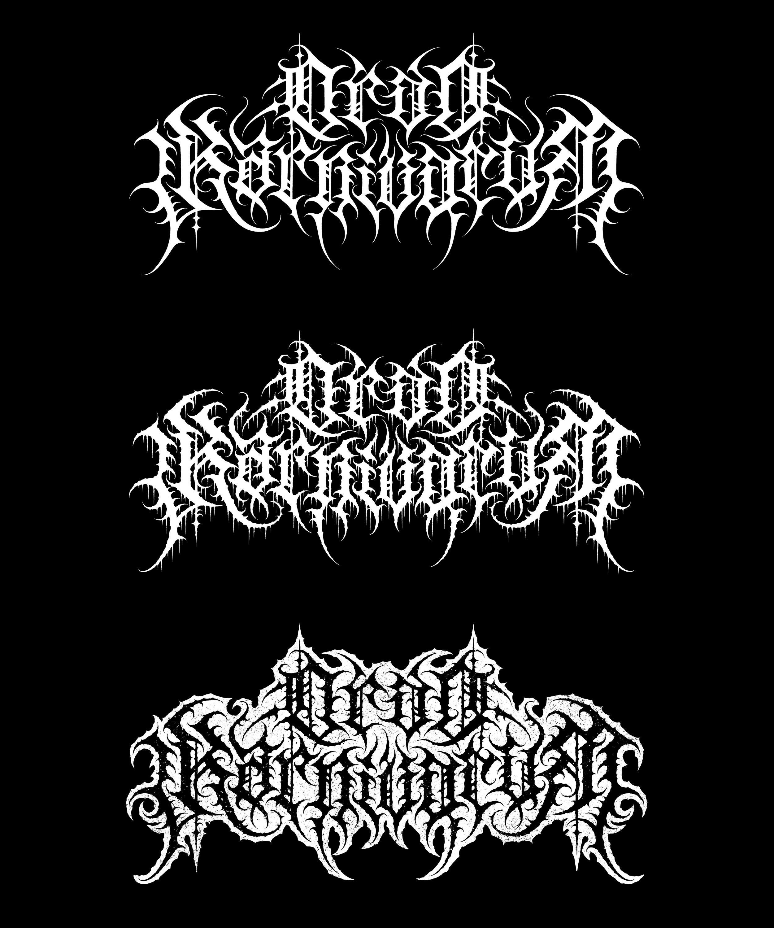 Ordo Karnivorum | black metal logo — Изображение №4 — Брендинг, Графика на Dprofile