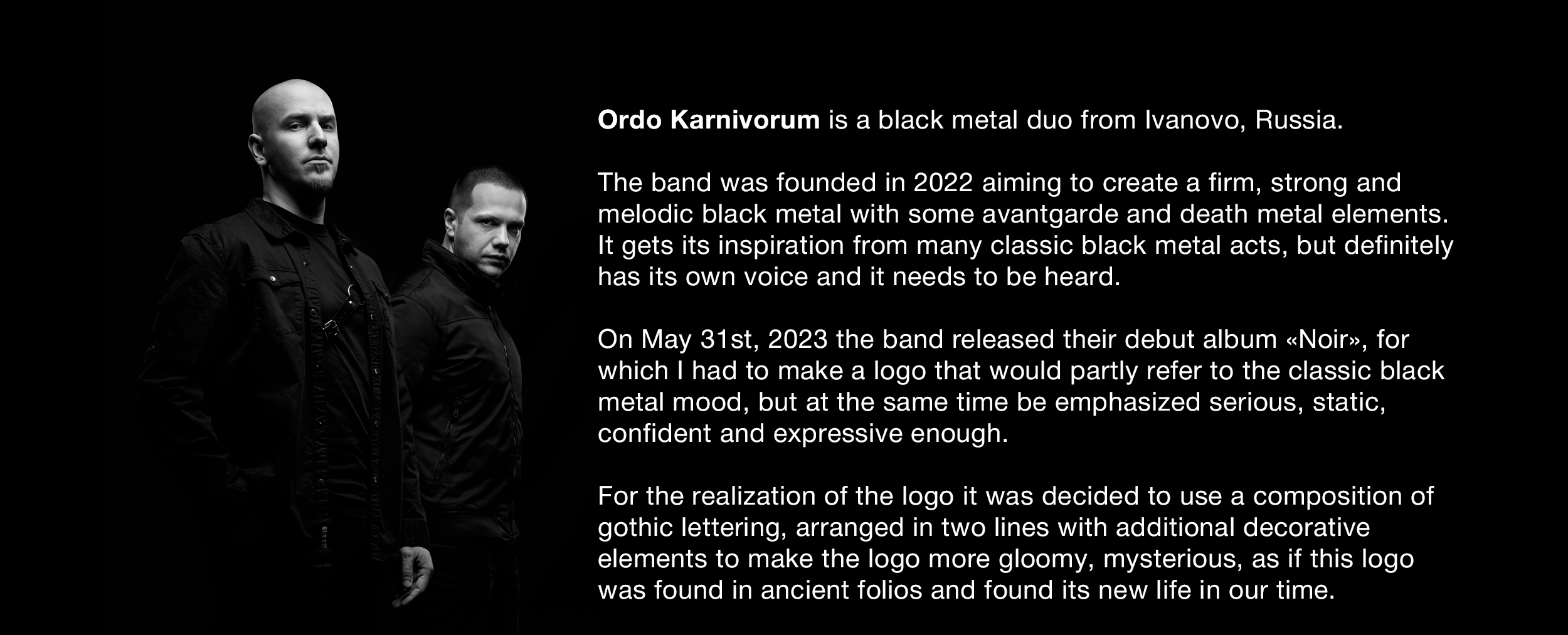 Ordo Karnivorum | black metal logo — Изображение №1 — Брендинг, Графика на Dprofile