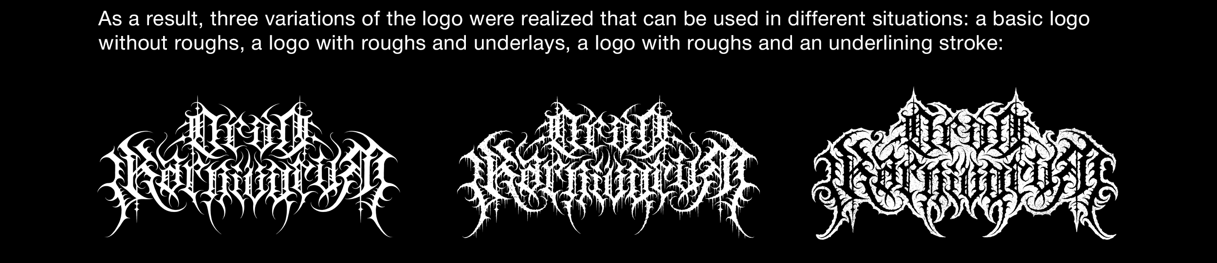 Ordo Karnivorum | black metal logo — Изображение №3 — Брендинг, Графика на Dprofile