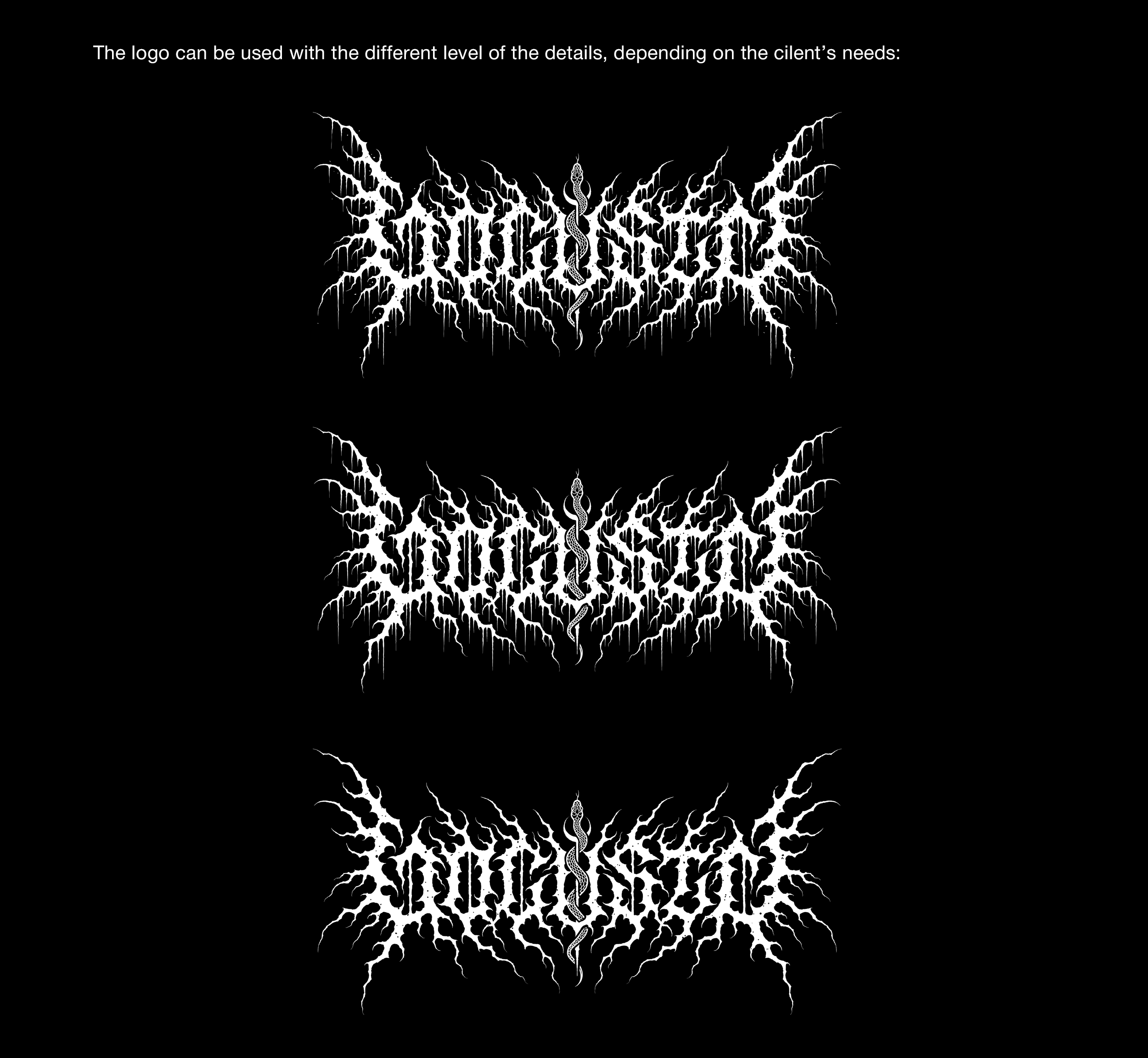 Locusta | metal band logo — Изображение №4 — Брендинг, Графика на Dprofile