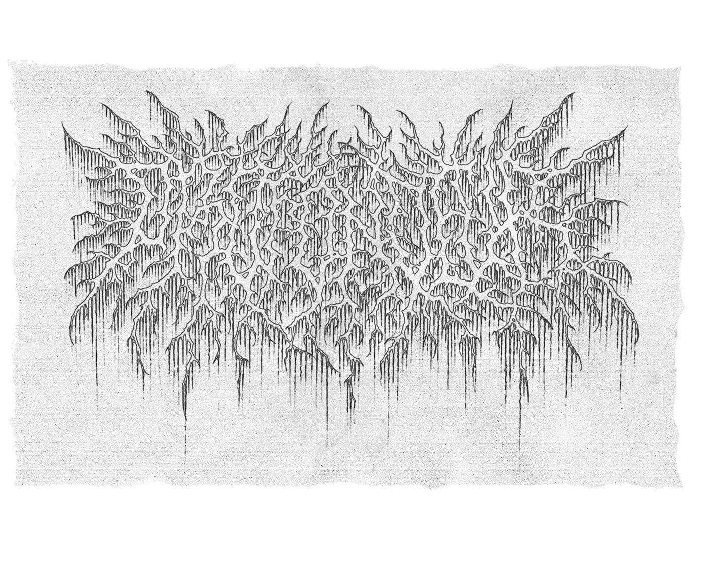 Profondeur | raw black metal logo — Изображение №6 — Брендинг, Графика на Dprofile