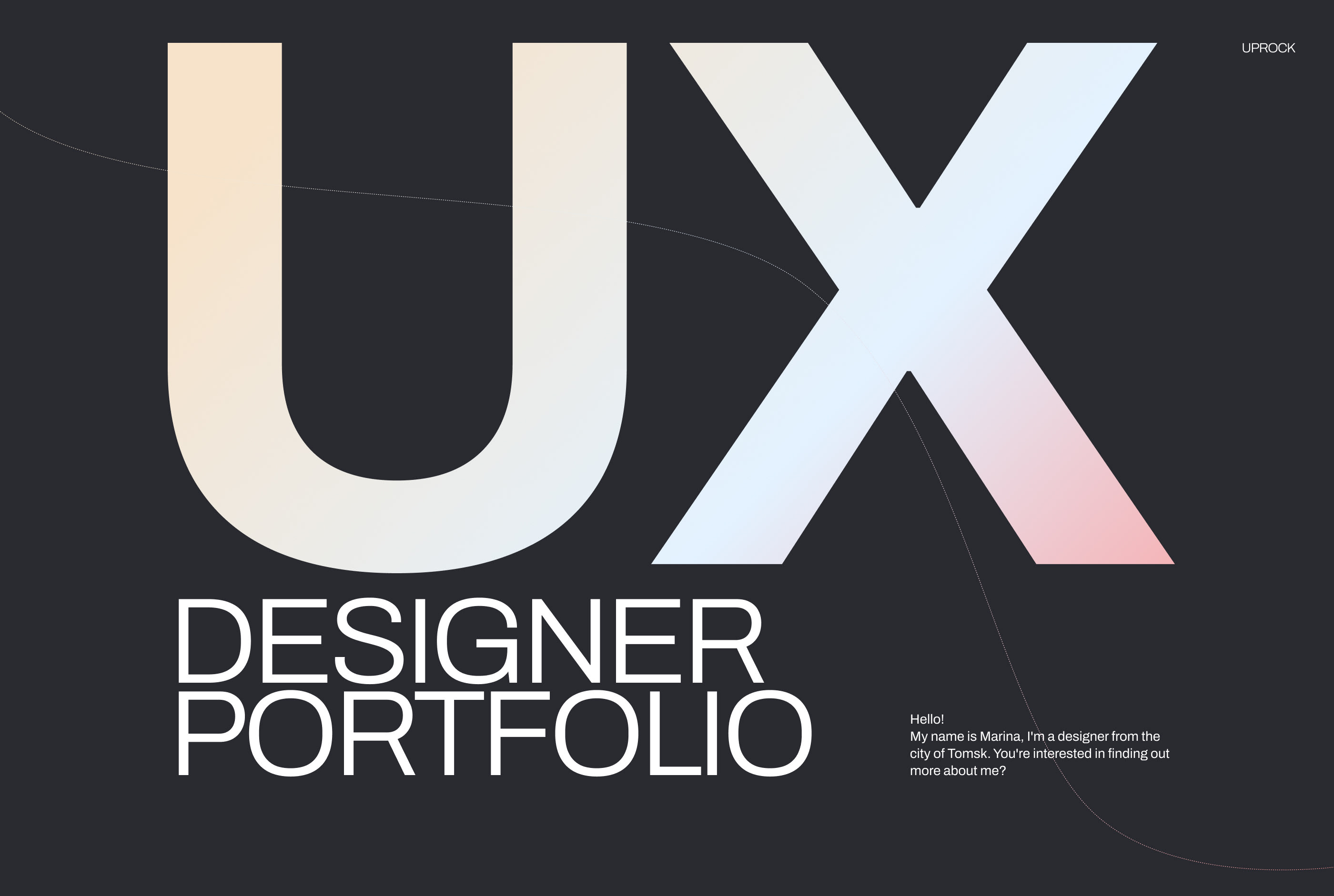 Designer portfolio — Изображение №1 — Интерфейсы на Dprofile