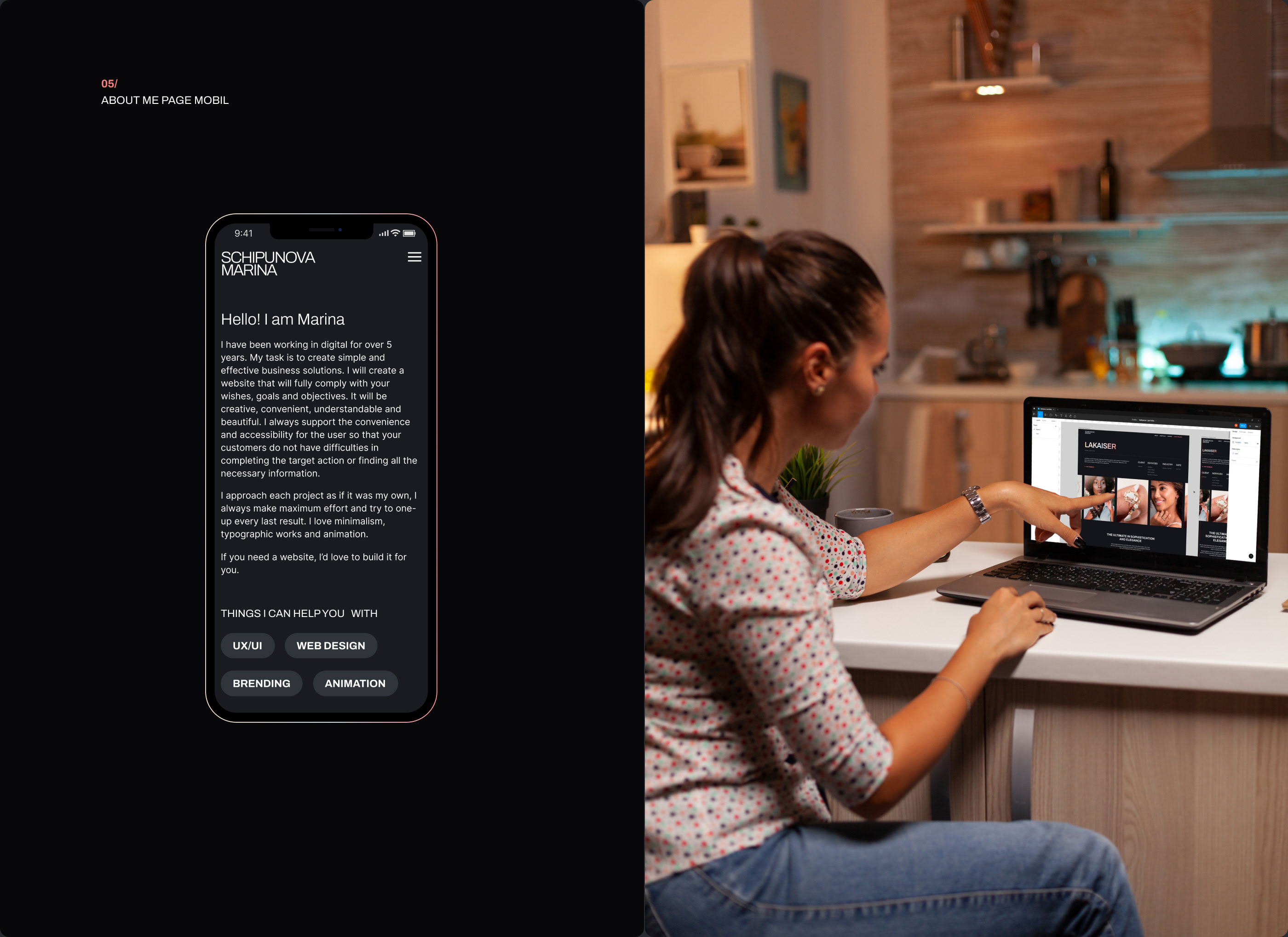 Designer portfolio — Изображение №10 — Интерфейсы на Dprofile