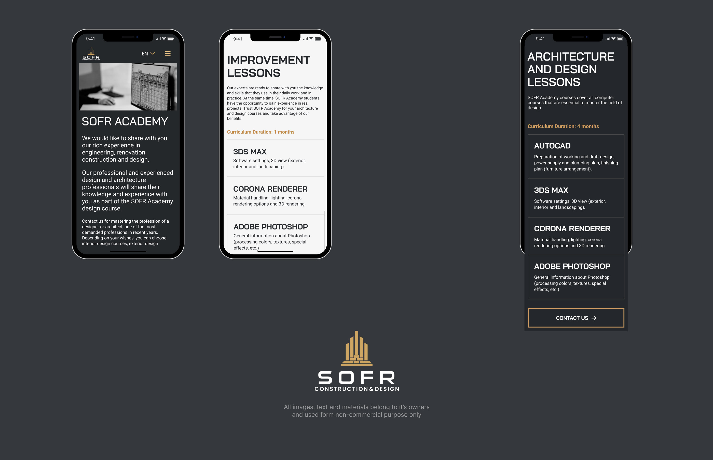 SOFR CONSTRUCTION & DESIGN — Изображение №16 — Интерфейсы на Dprofile