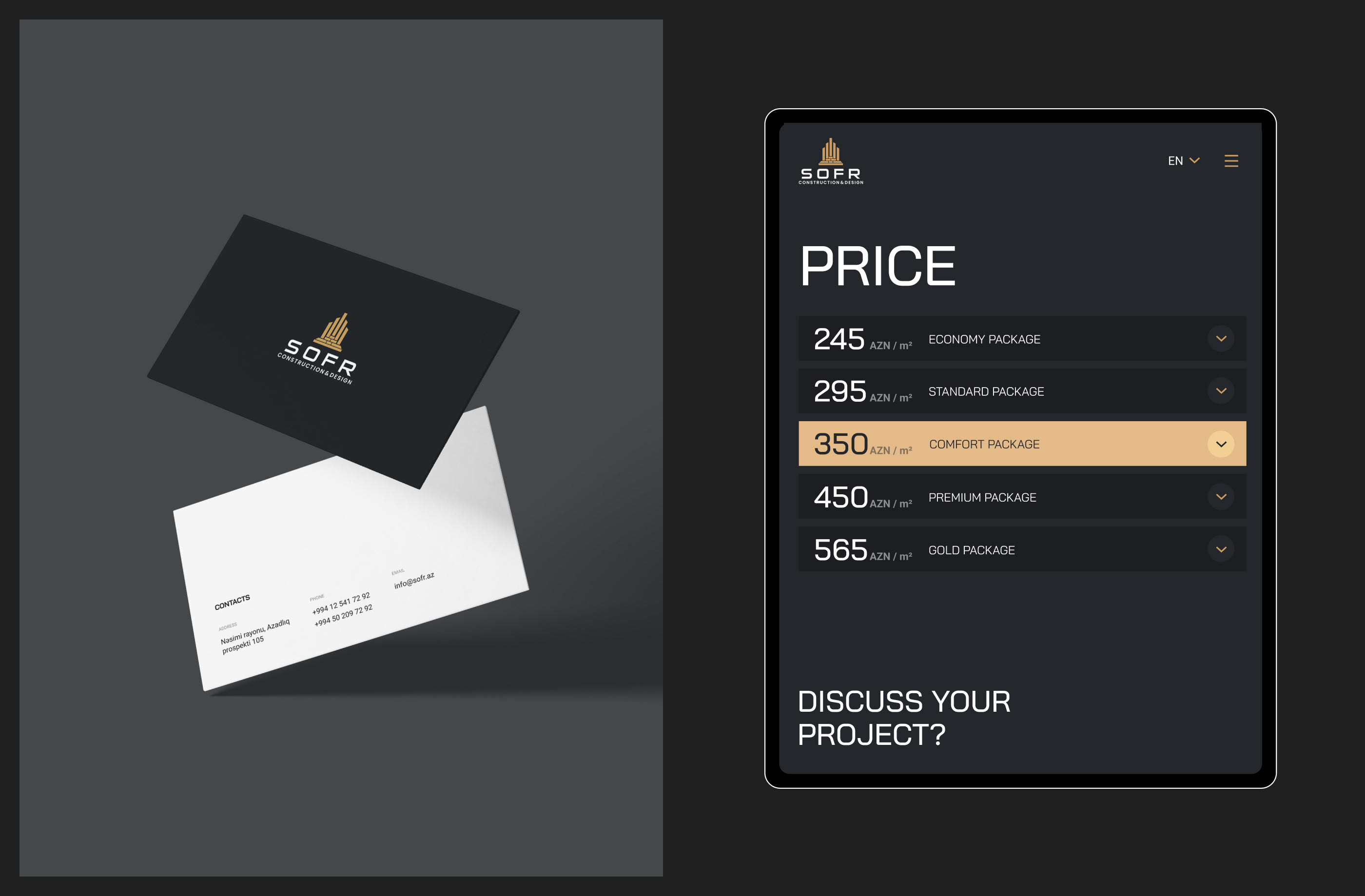 SOFR CONSTRUCTION & DESIGN — Изображение №12 — Интерфейсы на Dprofile