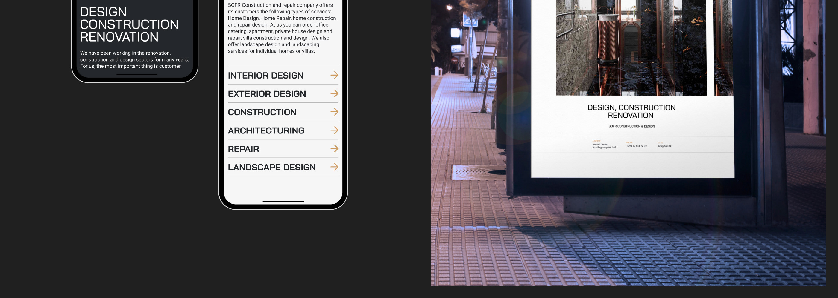 SOFR CONSTRUCTION & DESIGN — Изображение №7 — Интерфейсы на Dprofile