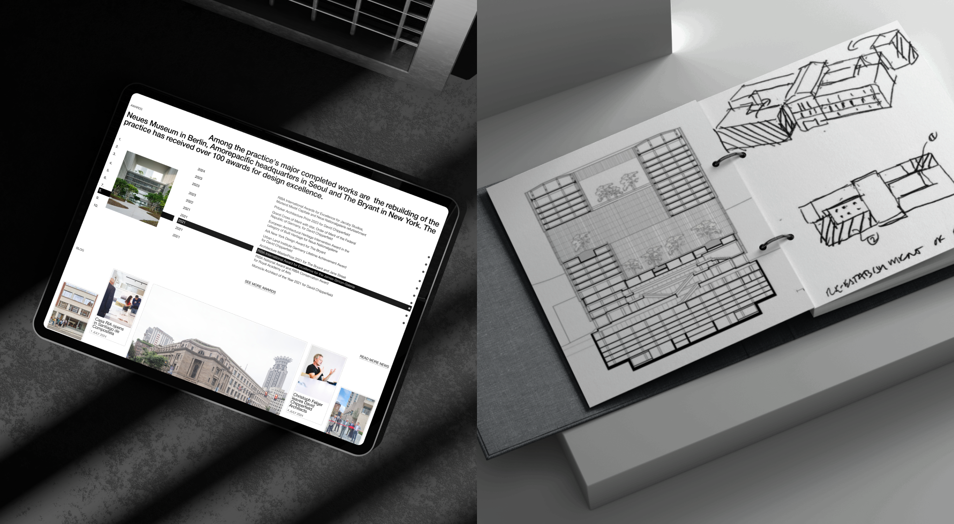 David Chipperfield Architects | Corporate website Redesign — Изображение №6 — Интерфейсы на Dprofile