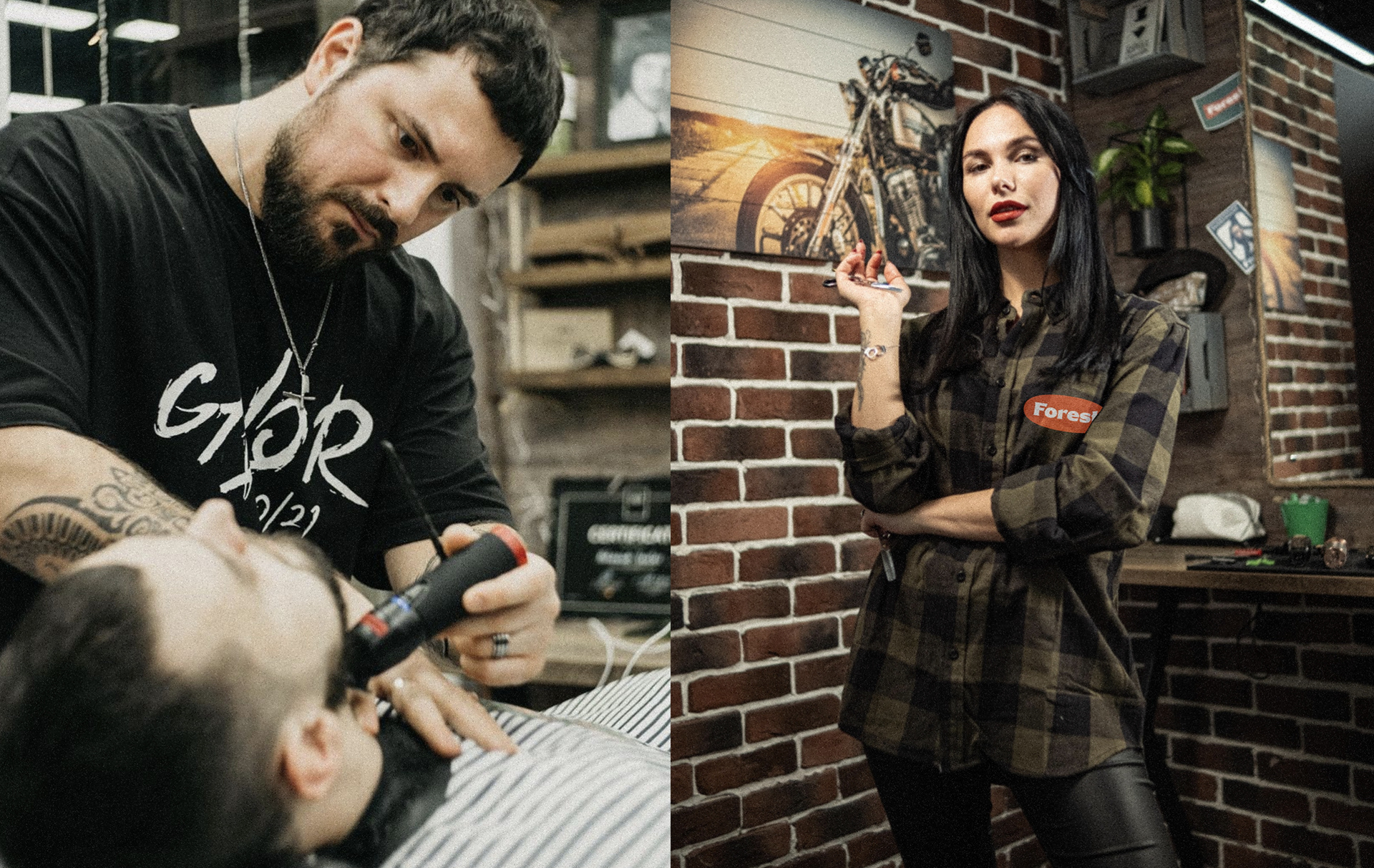 Barbershop «FOREST» — Изображение №11 — Брендинг на Dprofile
