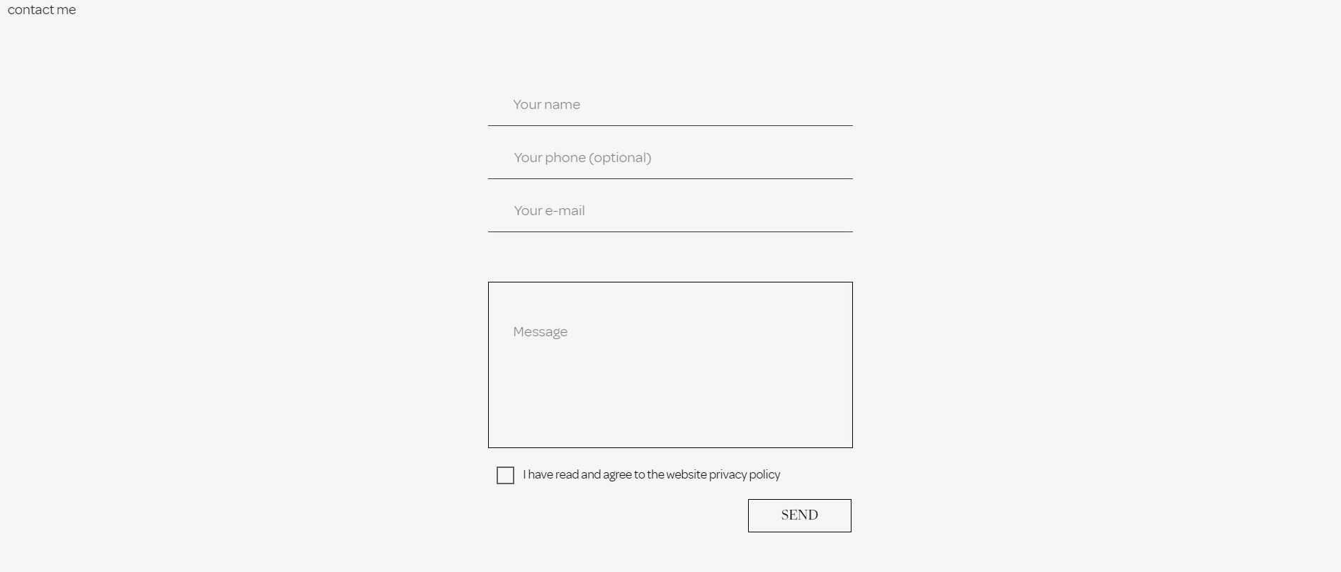 сайт для художника / фэшн-креатора — Изображение №7 — Маркетинг, Интерфейсы на Dprofile