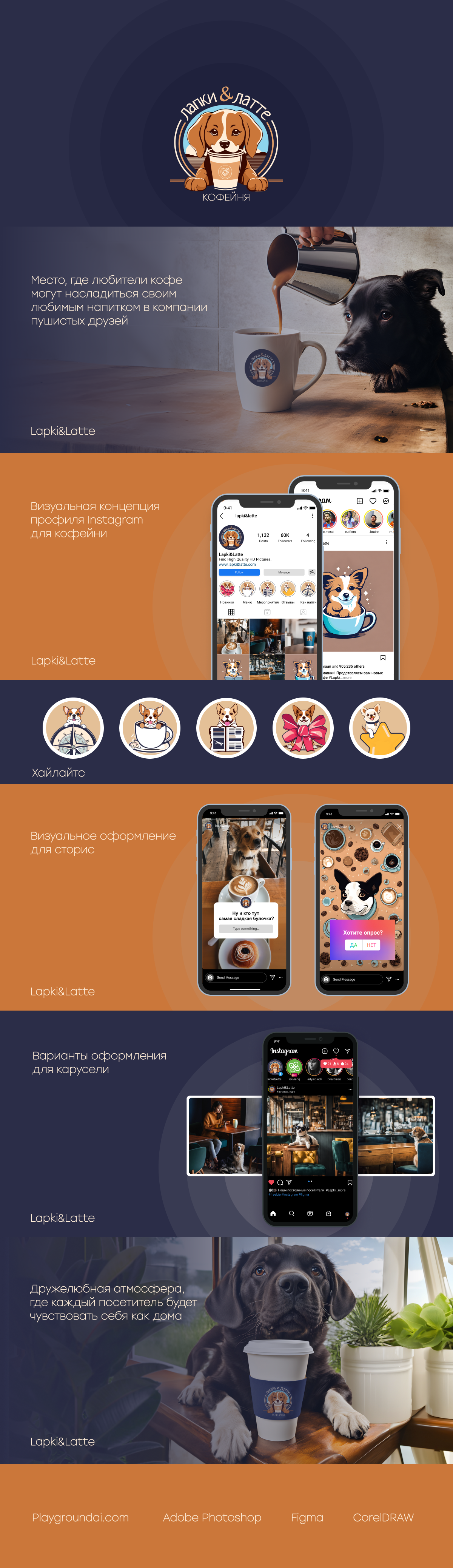 Playground AI. Оформление для instagram с помощью нейросети — Изображение №1 — Иллюстрация, Графика на Dprofile