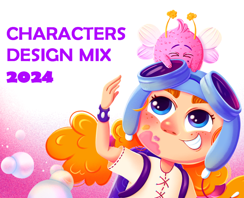 Character design MIX 2024 — Иллюстрация на Dprofile