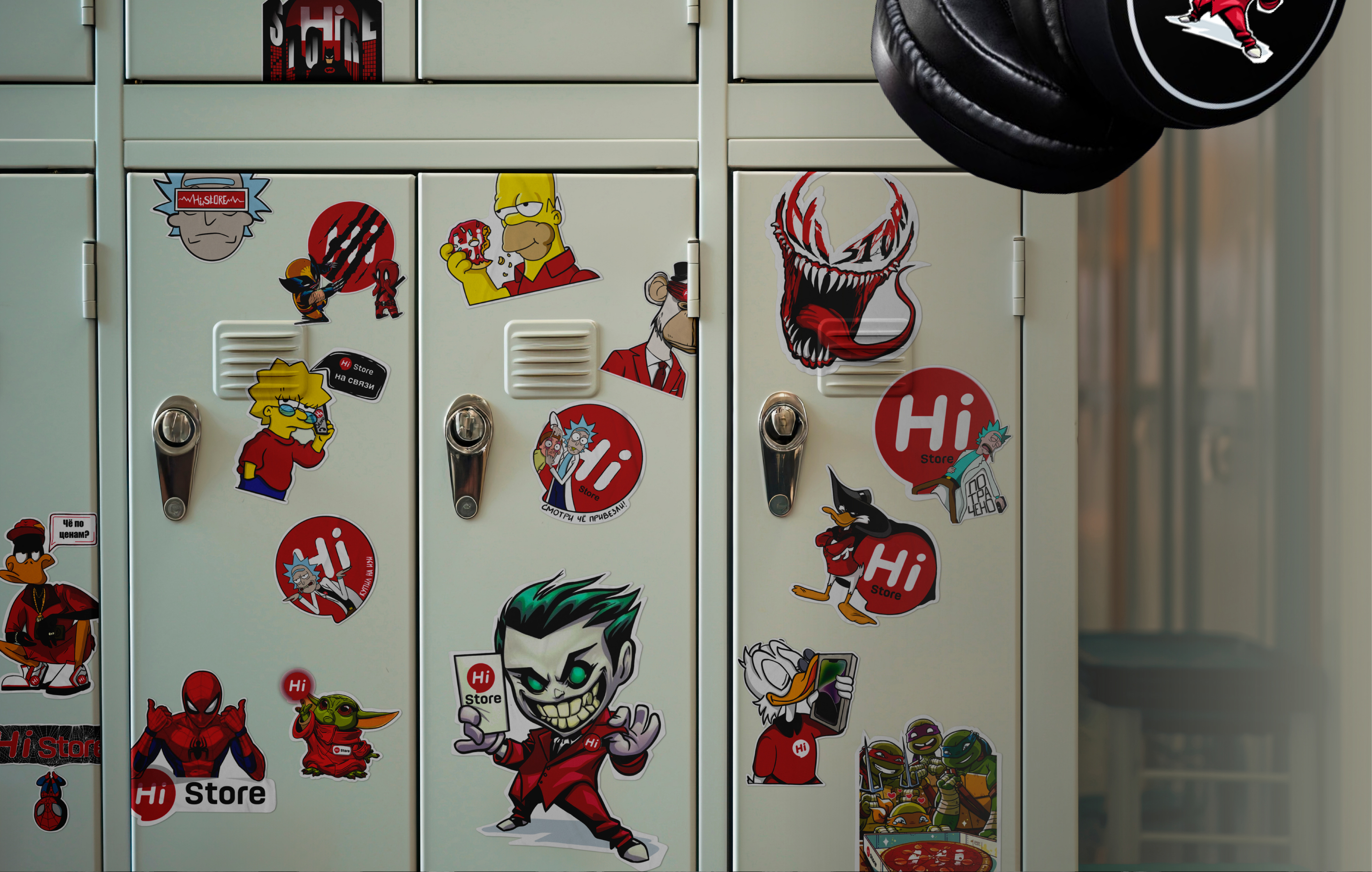 STIKERS DESIGN | HI STORE — Изображение №5 — Иллюстрация на Dprofile