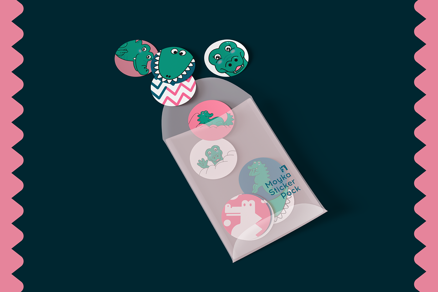 Сеть прачечных «Мойка» | Logo and brand Identity — Изображение №11 — Брендинг, Иллюстрация на Dprofile