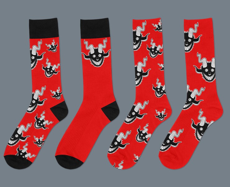ДИЗАЙН НОСКОВ/SOCKS DESIGN — Брендинг, Иллюстрация на Dprofile
