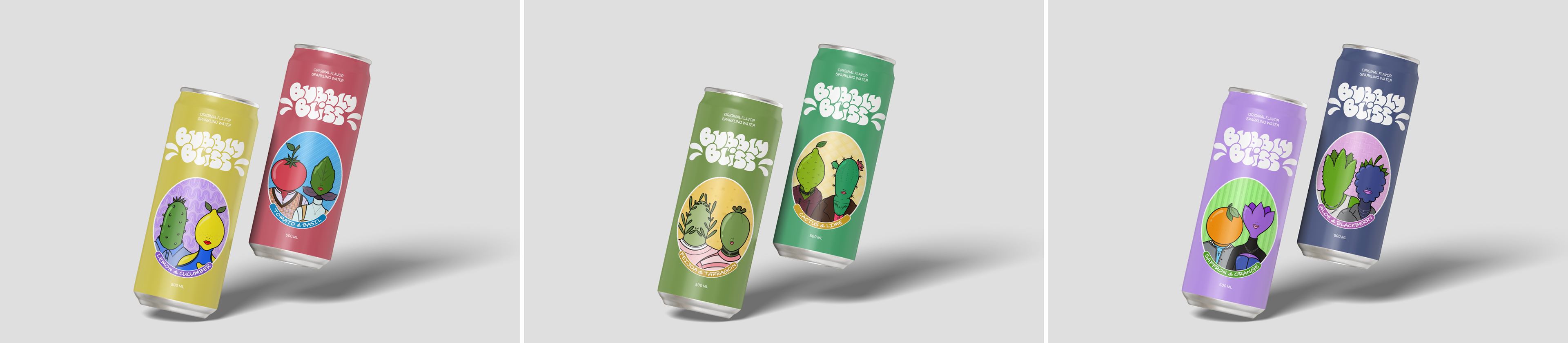 BUBBLY BLISS | SODA | LOGO | BRAND IDENTITY — Изображение №9 — Брендинг, Анимация на Dprofile