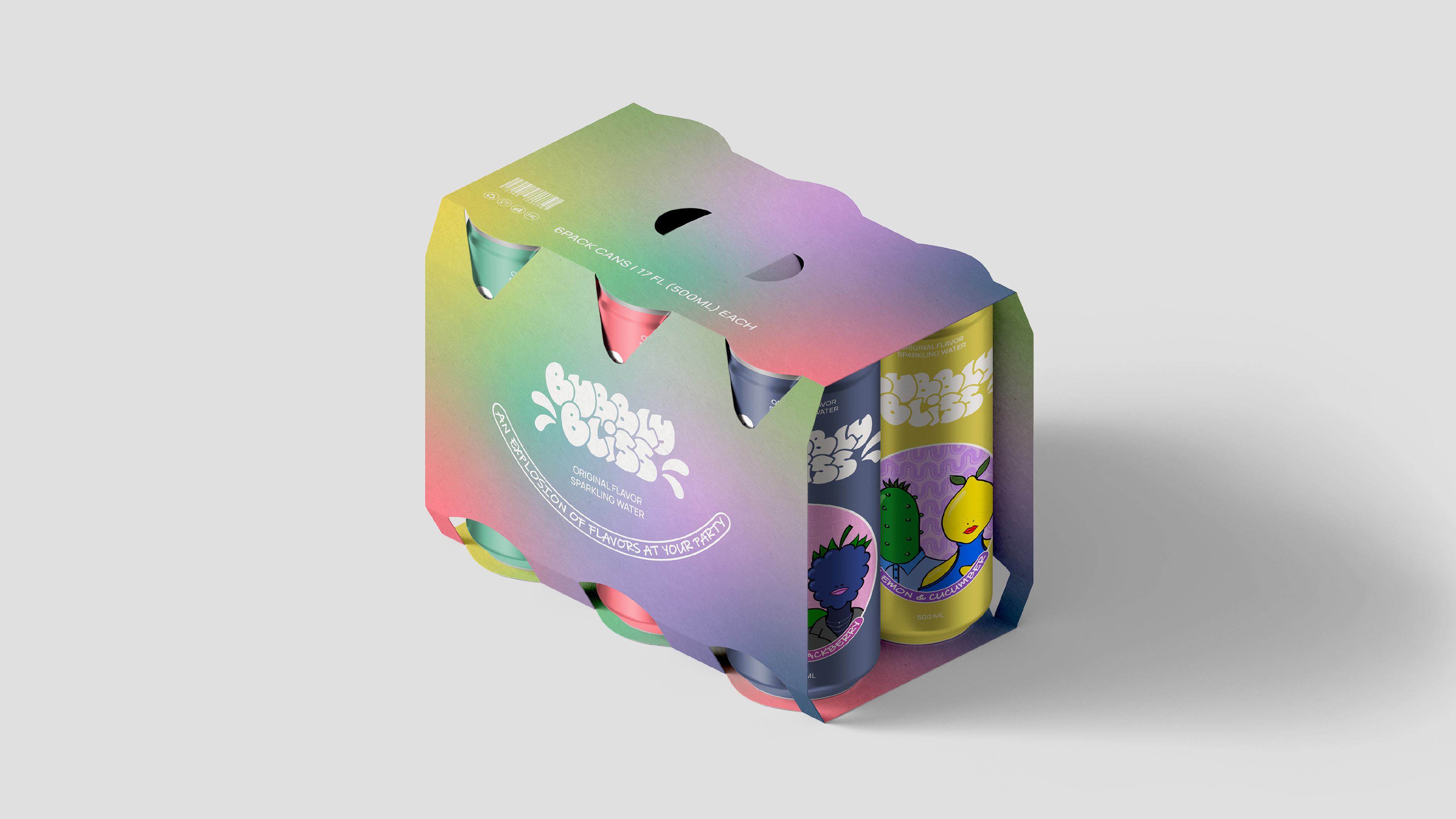 BUBBLY BLISS | SODA | LOGO | BRAND IDENTITY — Изображение №7 — Брендинг, Анимация на Dprofile