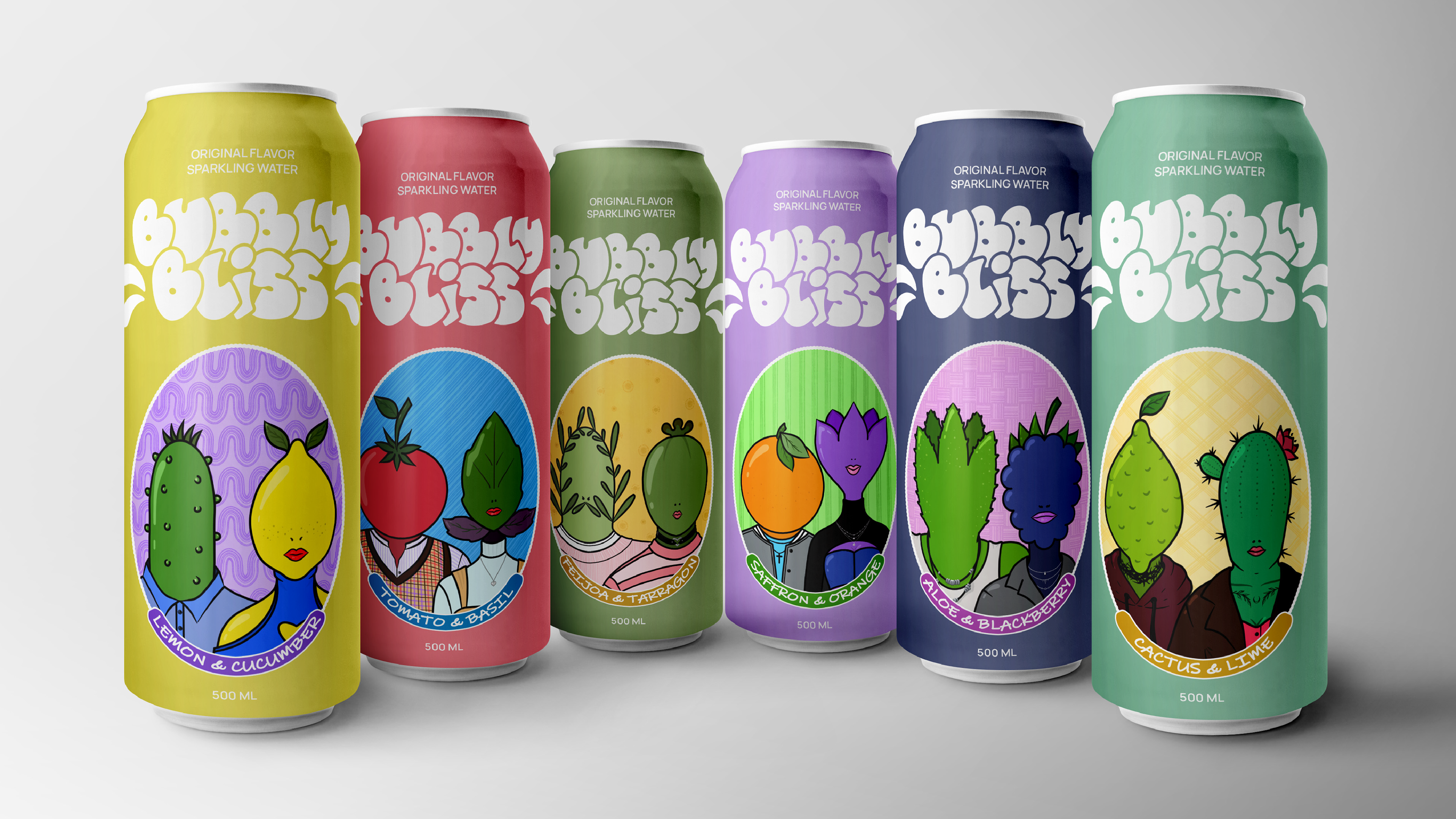 BUBBLY BLISS | SODA | LOGO | BRAND IDENTITY — Изображение №4 — Брендинг, Анимация на Dprofile