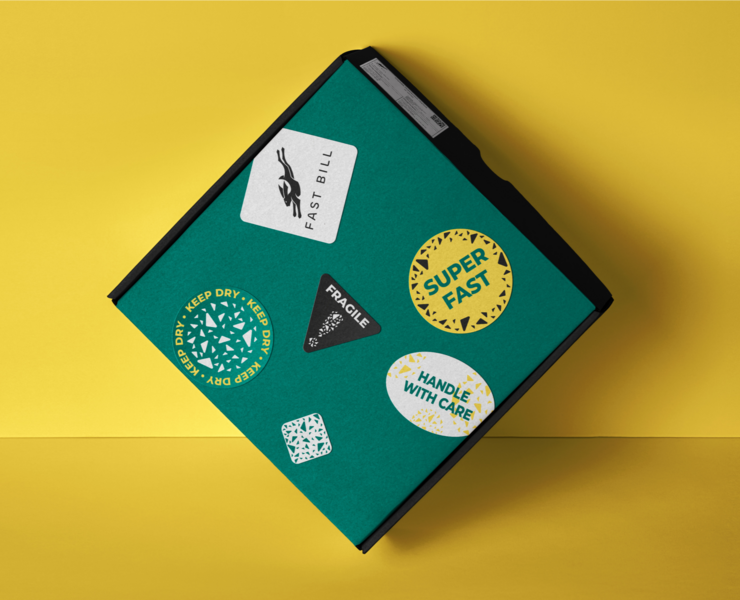 Доставка Fast Bill | Delivery | Branding | Logo | Лого — Брендинг, Графика на Dprofile