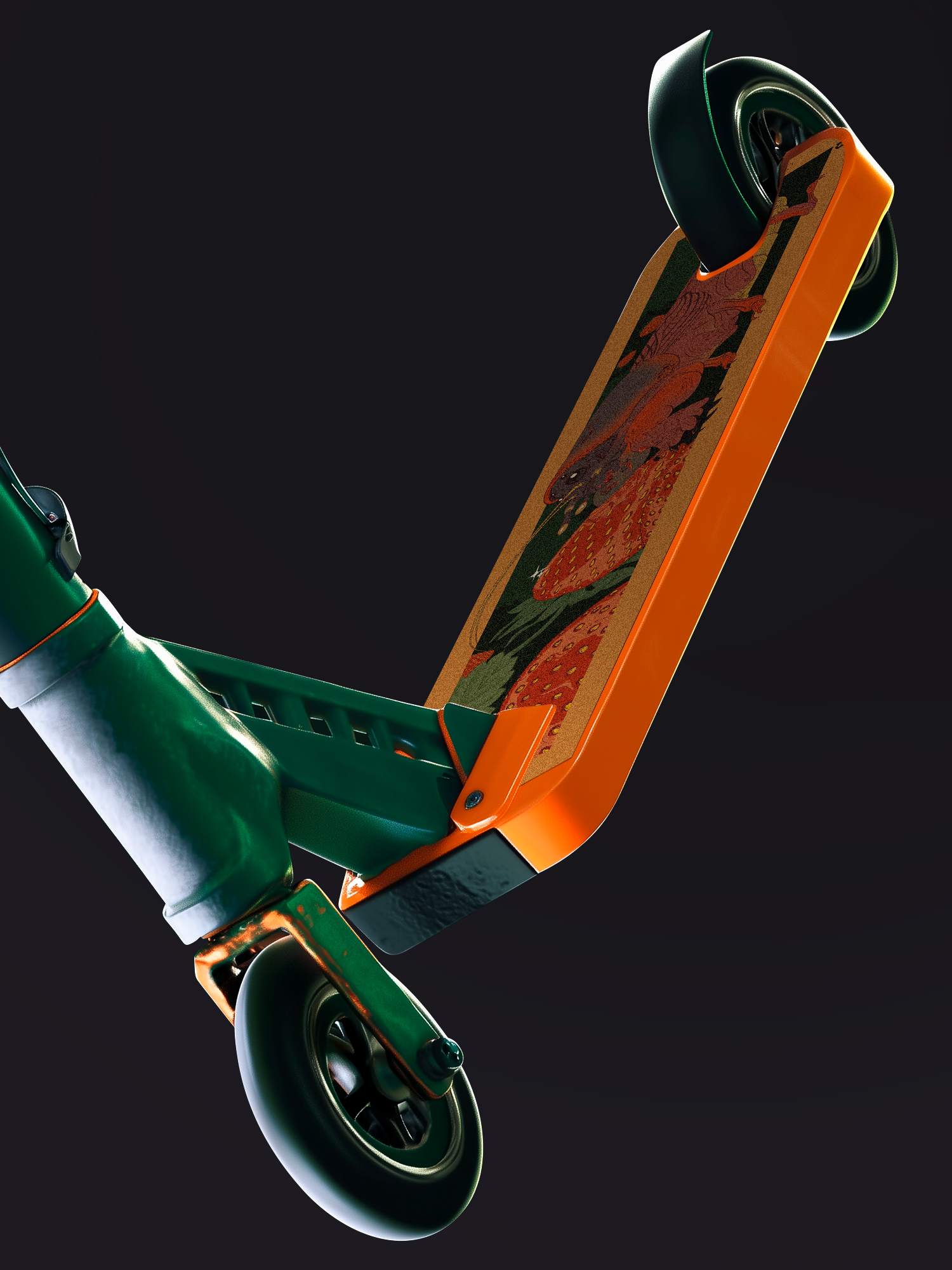 Дизайн шкурок и колес SKIP — Изображение №9 — Иллюстрация, Графика на Dprofile