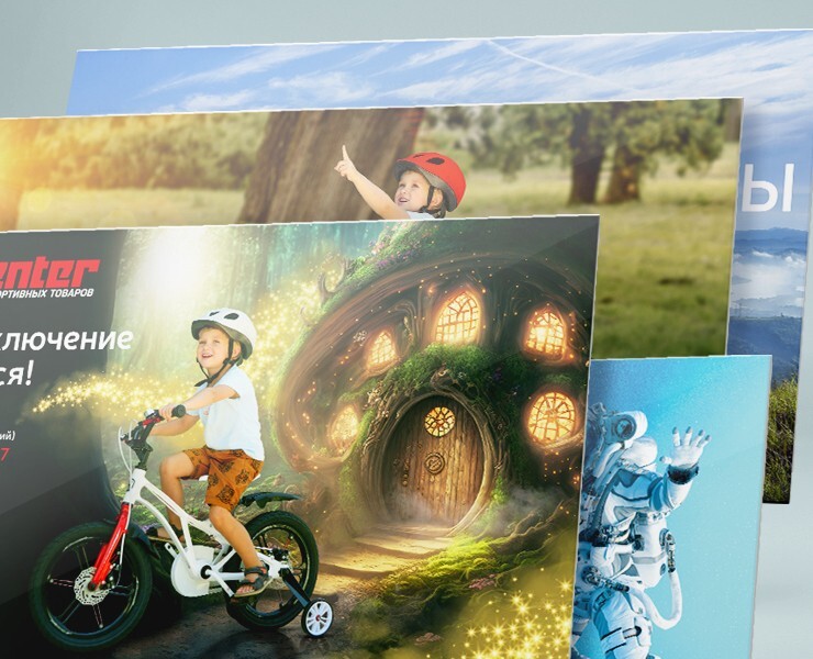 Реклама для магазина и сервиса Bikecenter — Маркетинг на Dprofile