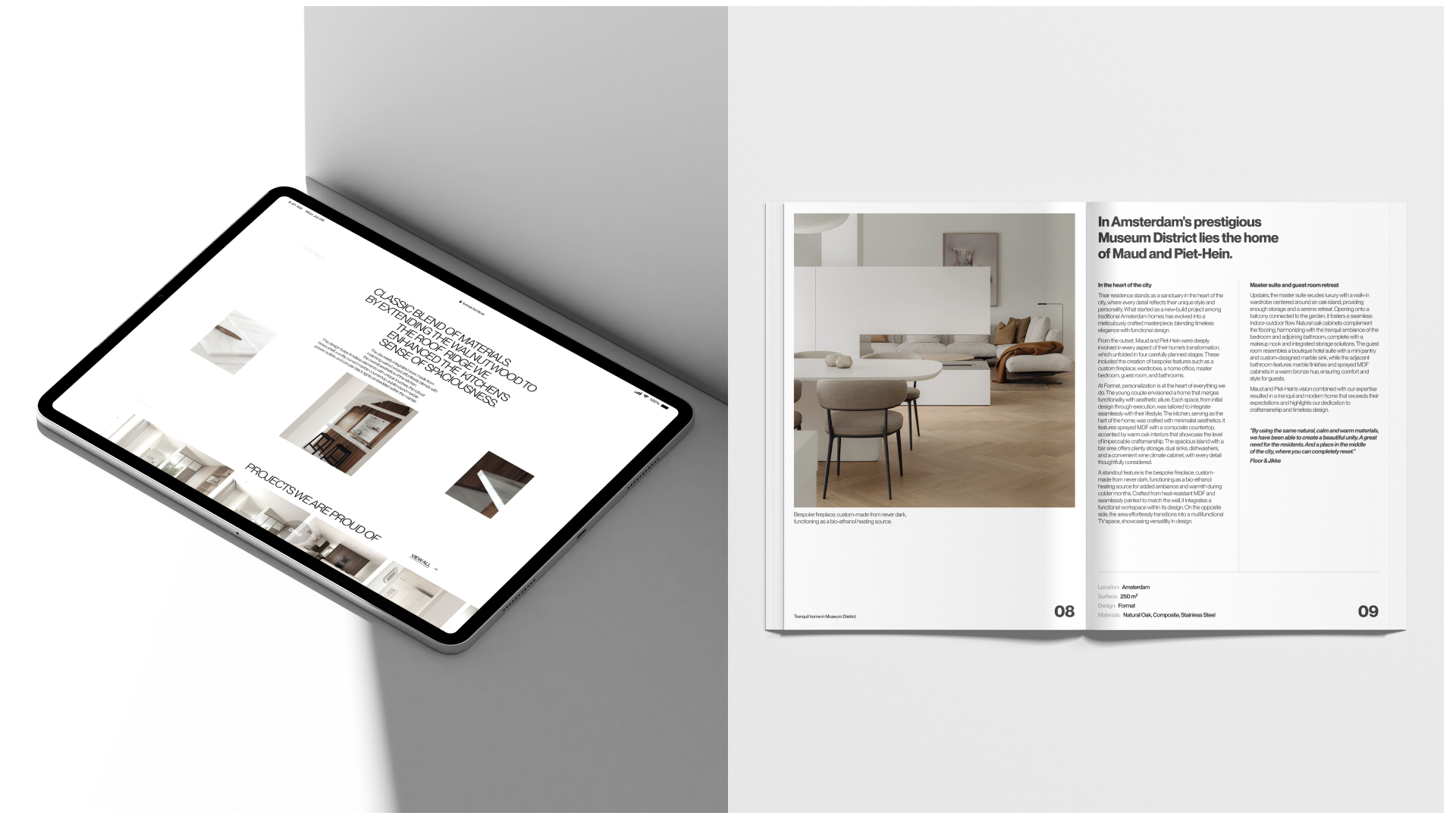 Format Furniture - Corporate Website — Изображение №9 — Интерфейсы на Dprofile