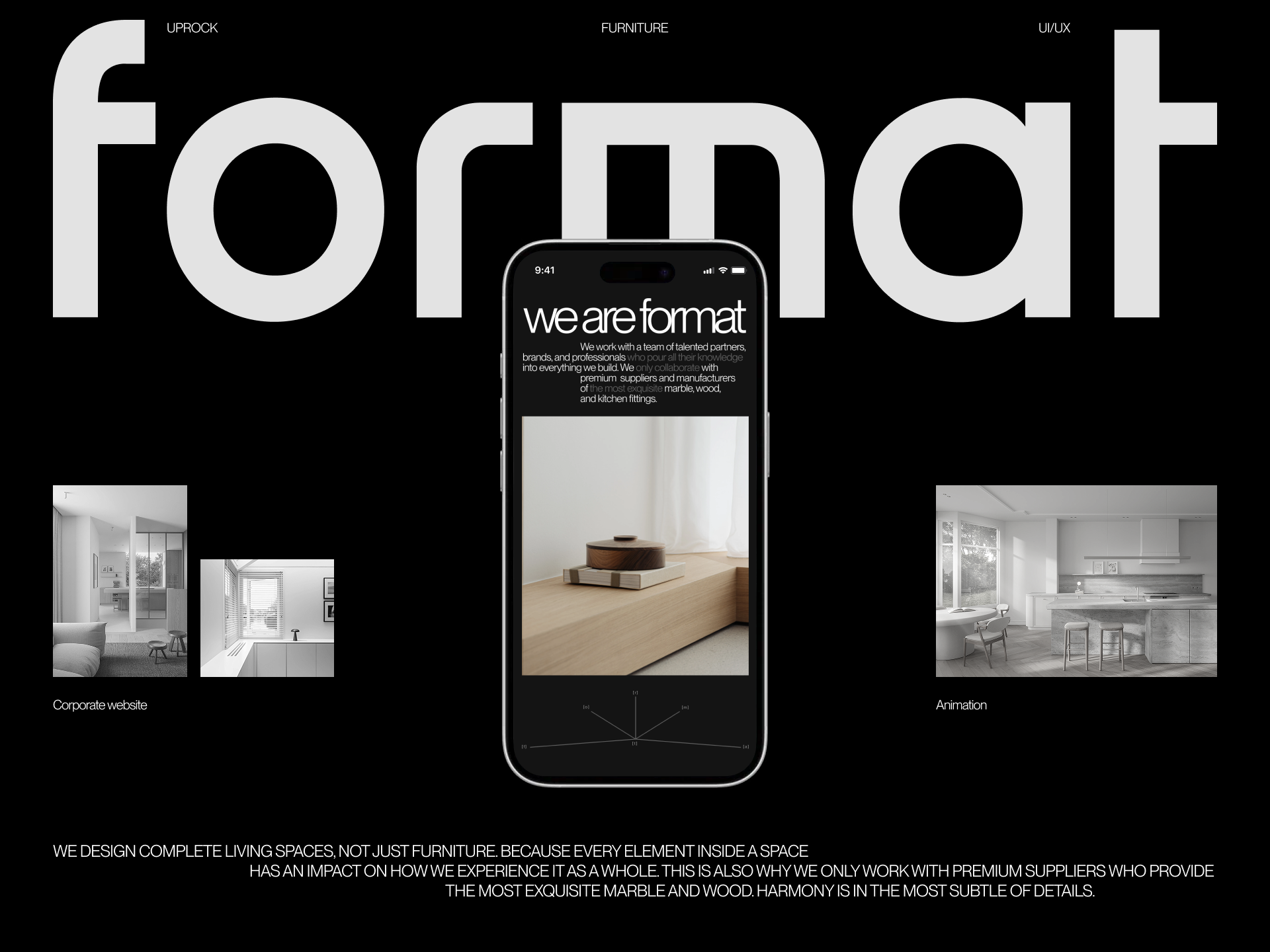 Format Furniture - Corporate Website — Изображение №1 — Интерфейсы на Dprofile
