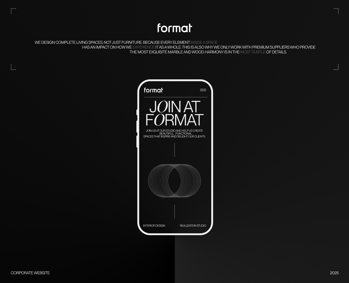 Format Furniture - Corporate Website на Dprofile