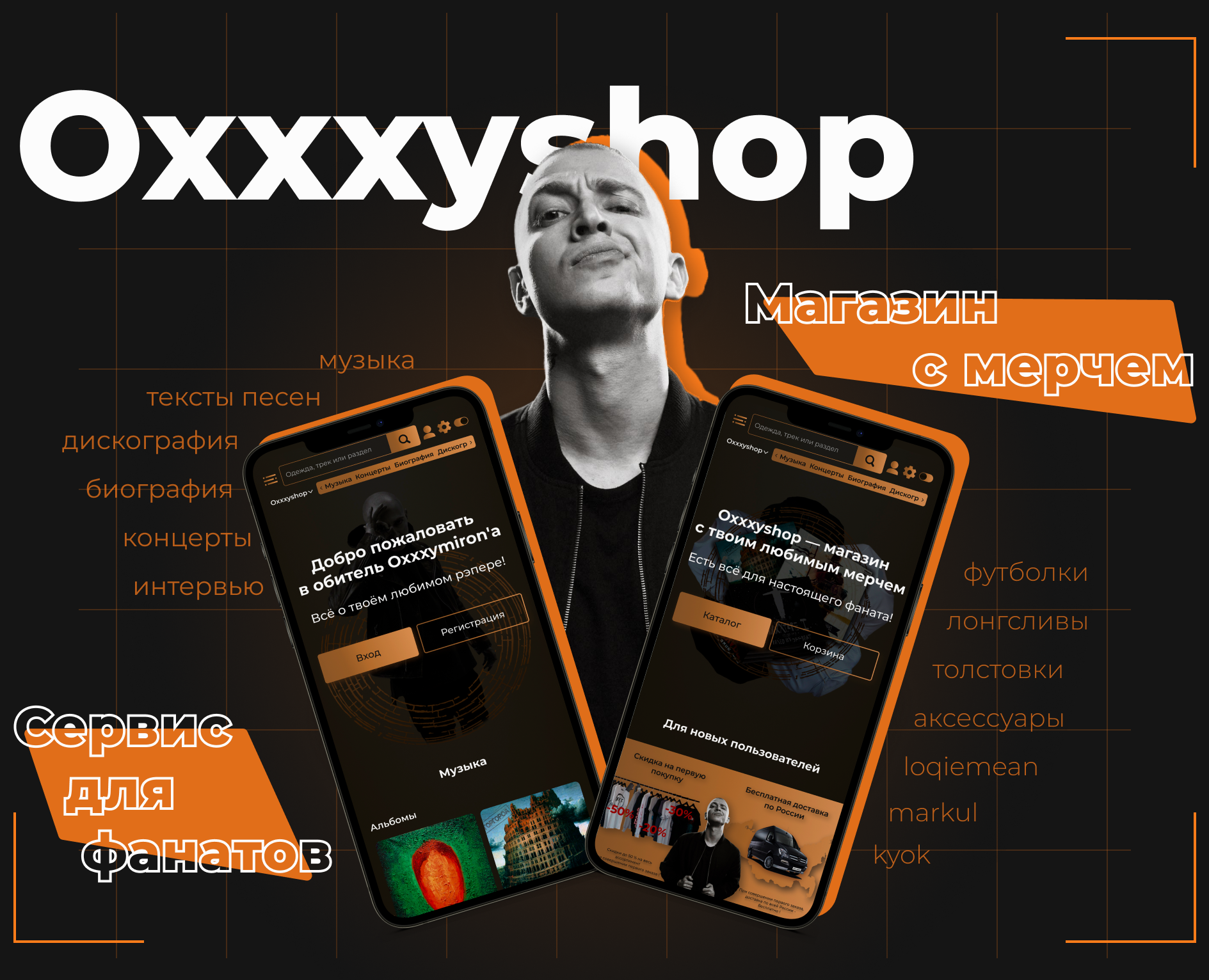 Интернет-магазин “Oxxxyshop” — Интерфейсы, Графика на Dprofile