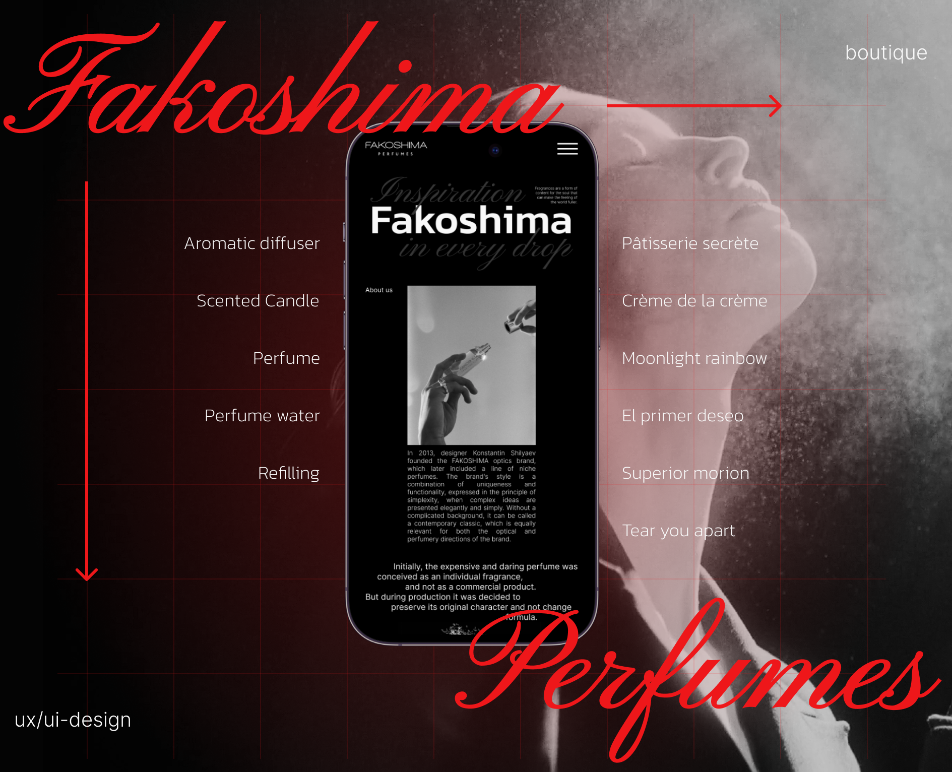 Perfume boutique «Fakoshima Perfumes» на Dprofile