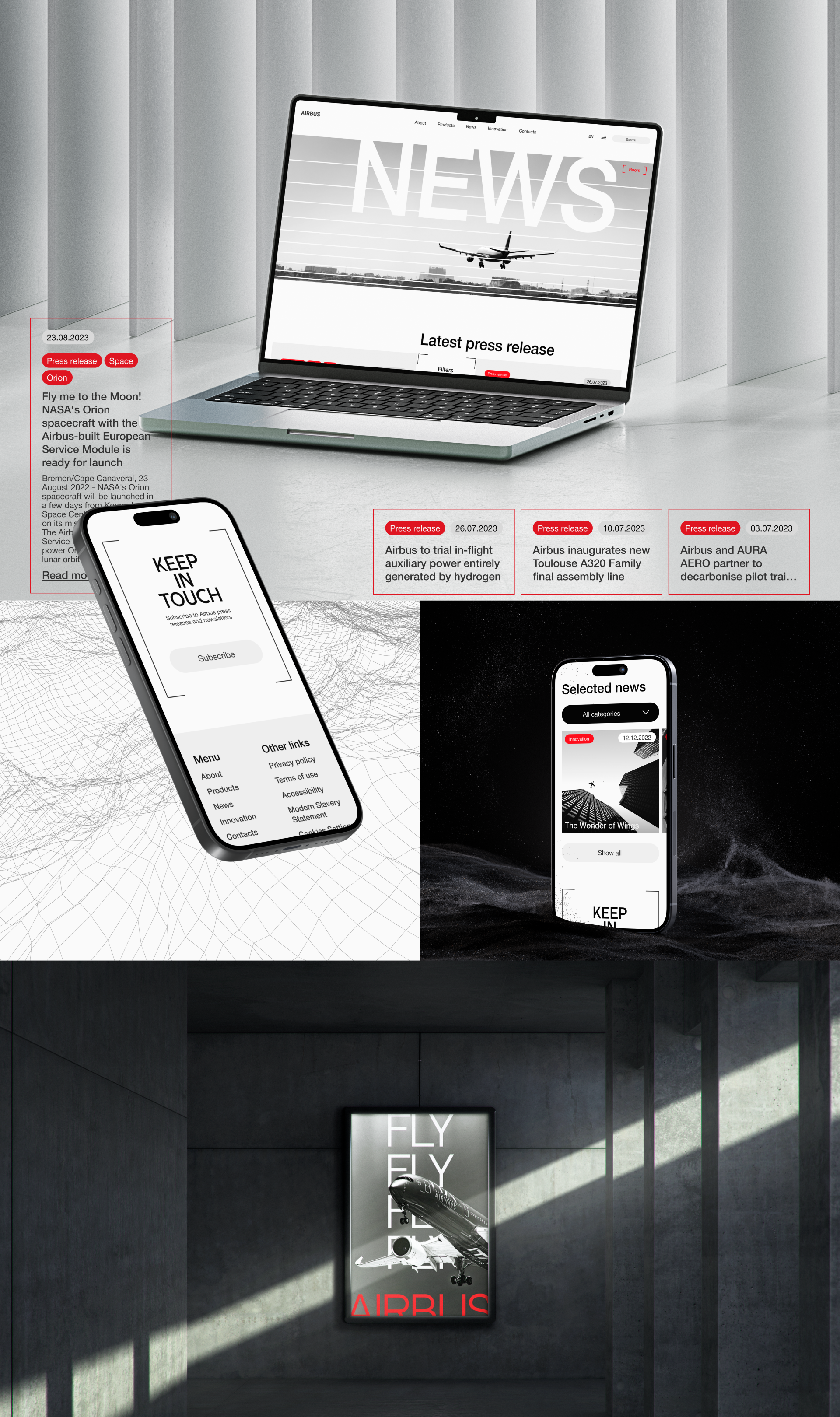 Airbus | Corporate website | Redesign — Изображение №11 — Интерфейсы на Dprofile