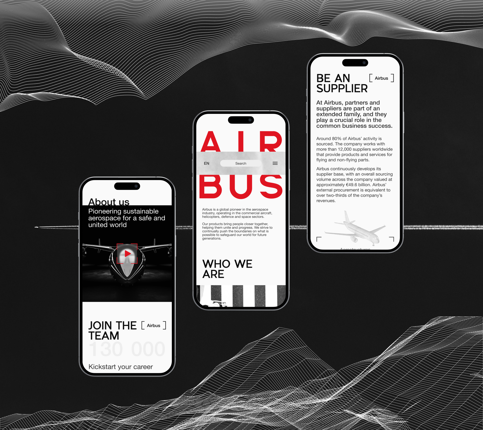 Airbus | Corporate website | Redesign — Изображение №4 — Интерфейсы на Dprofile