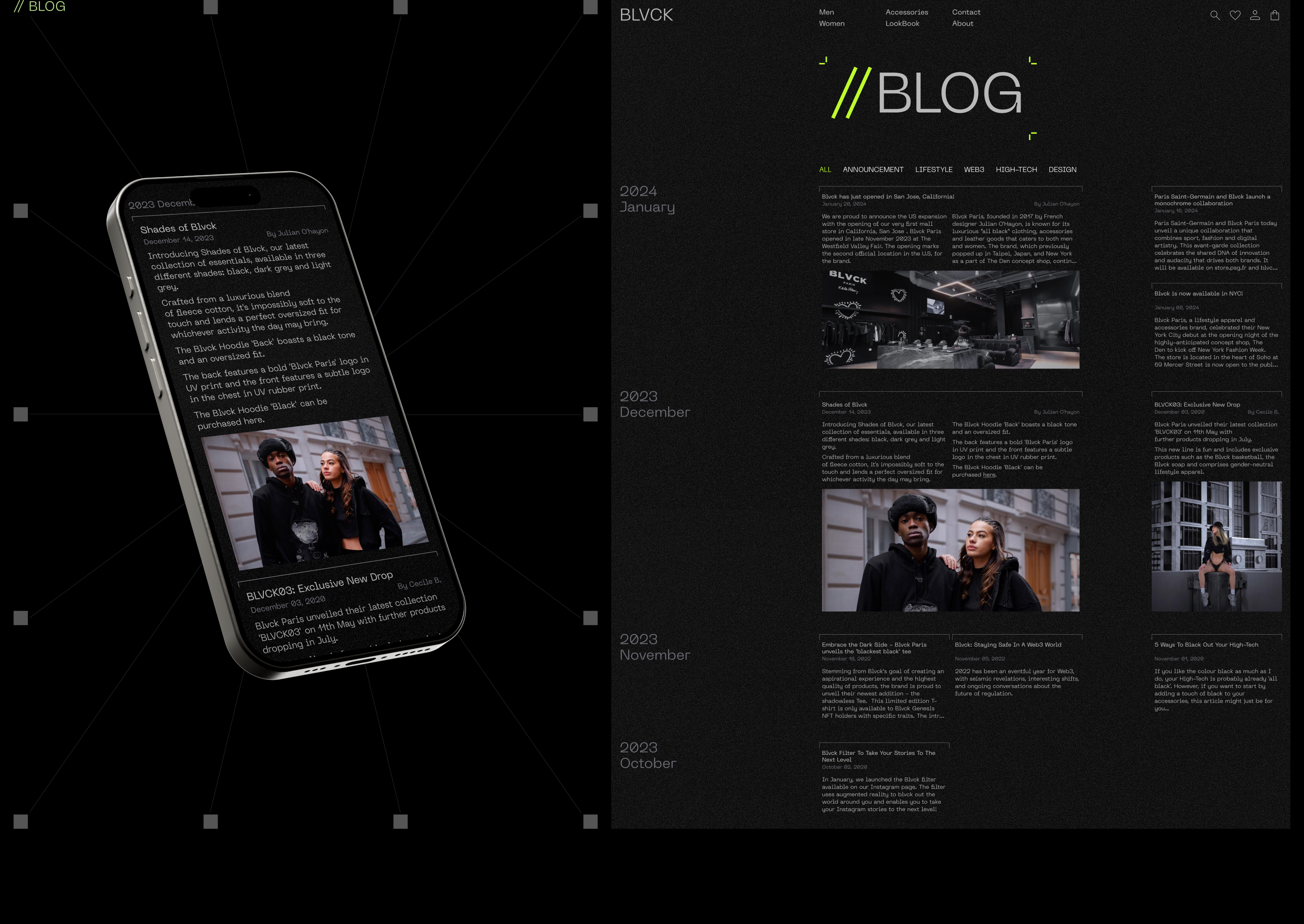 BLVCK // E-Commerce — Изображение №12 — Интерфейсы, Брендинг на Dprofile