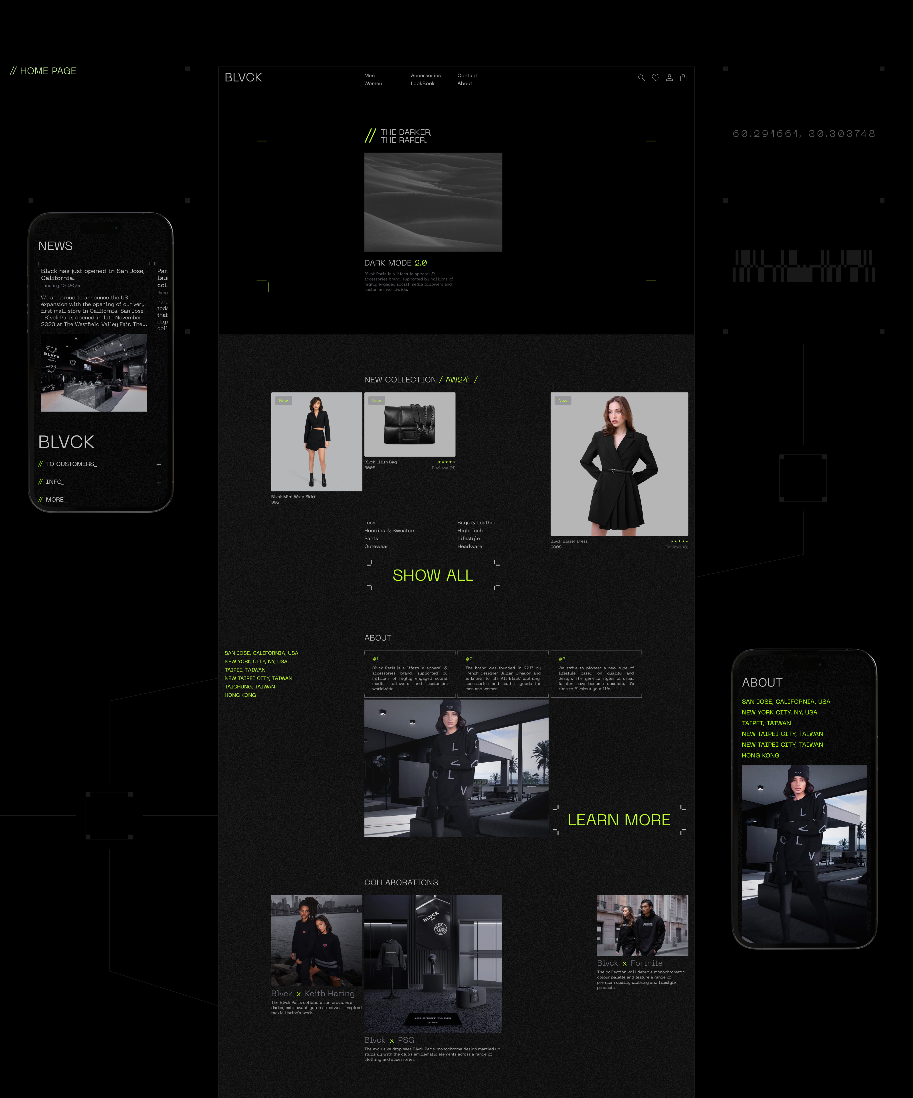 BLVCK // E-Commerce — Изображение №3 — Интерфейсы, Брендинг на Dprofile