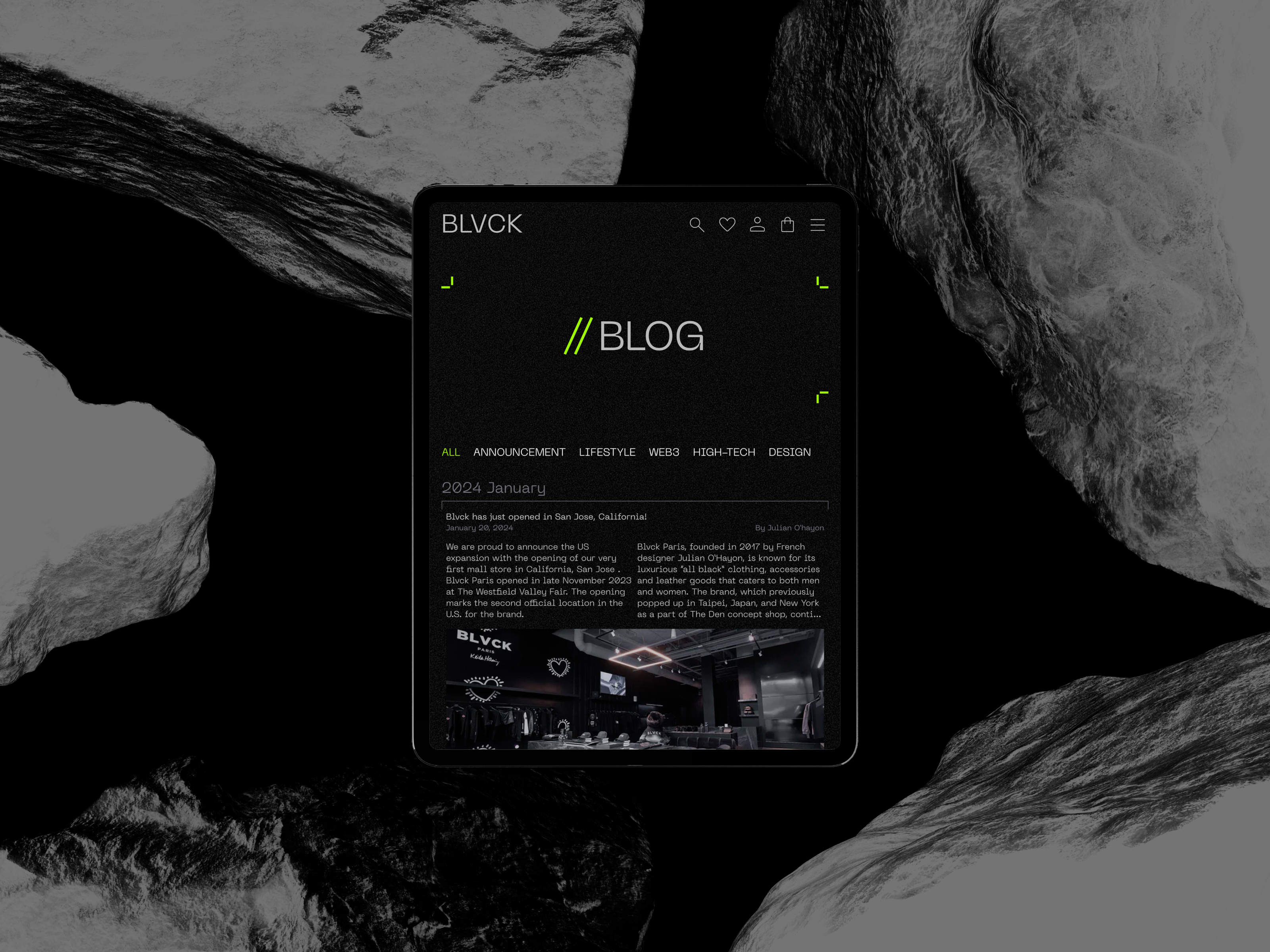 BLVCK // E-Commerce — Изображение №13 — Интерфейсы, Брендинг на Dprofile