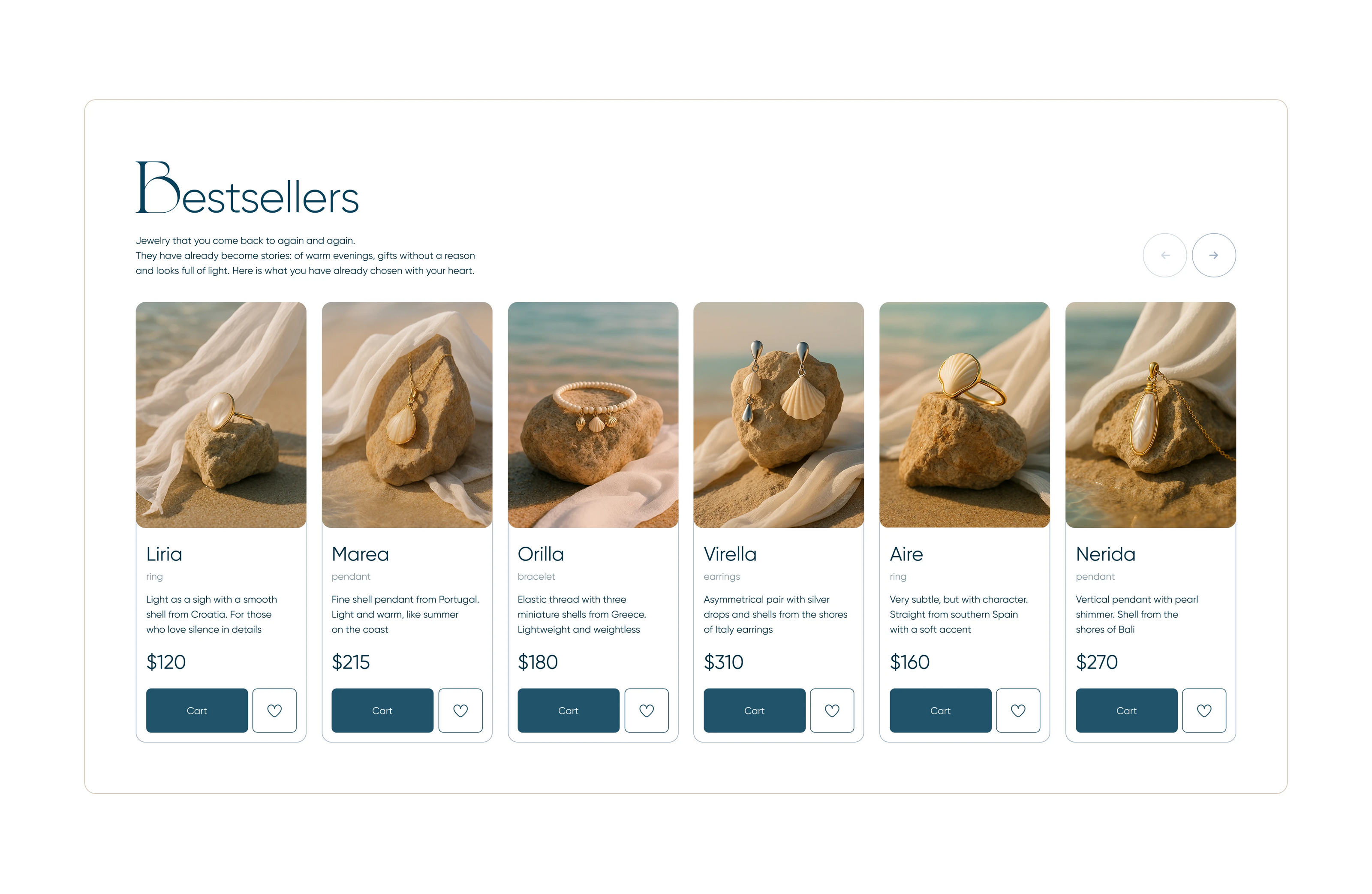 Jewelry E-Commerce UI/UX Design — Изображение №8 — Интерфейсы на Dprofile