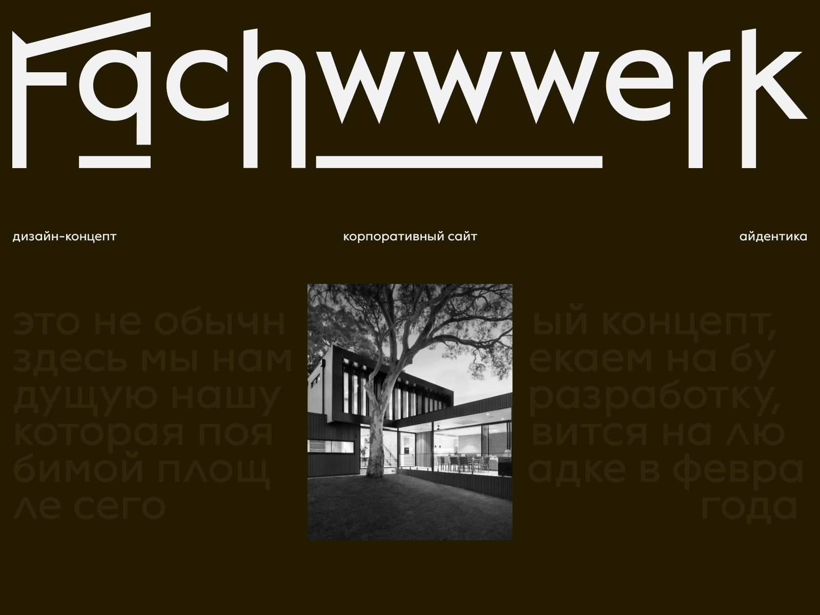 FACHWERK | КОРПОРАТИВНЫЙ САЙТ И АЙДЕНТИКА | КОНЦЕПТ | REDCAT — Изображение №1 — Интерфейсы на Dprofile