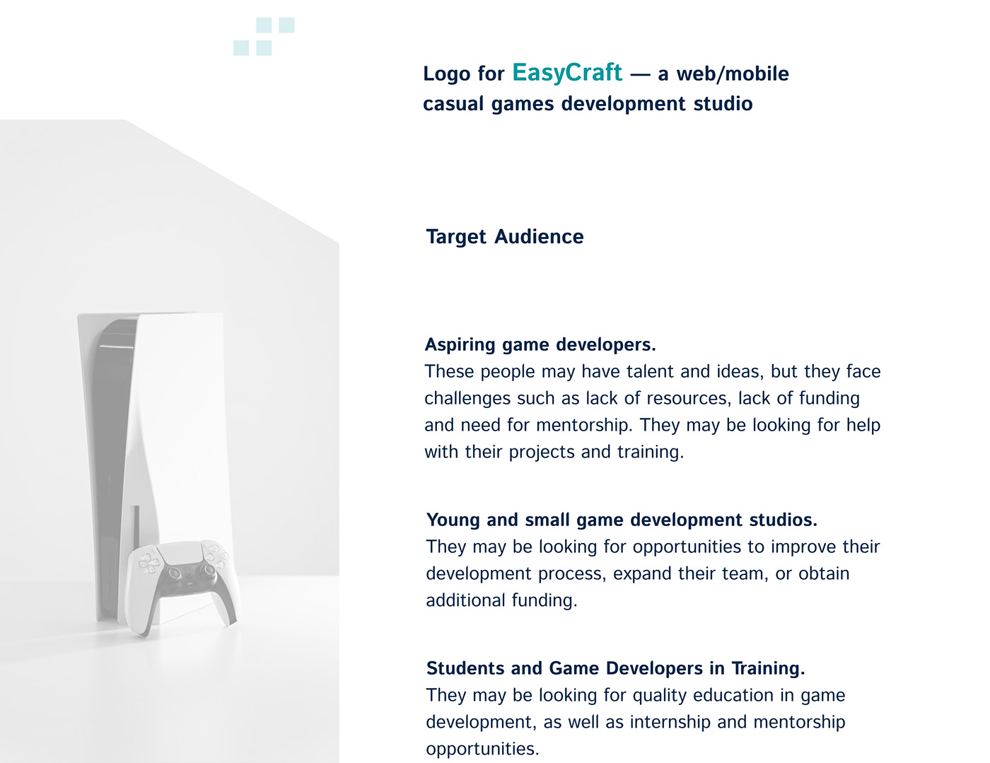 Логотип студии разработки игр — Изображение №2 — Брендинг, Графика на Dprofile