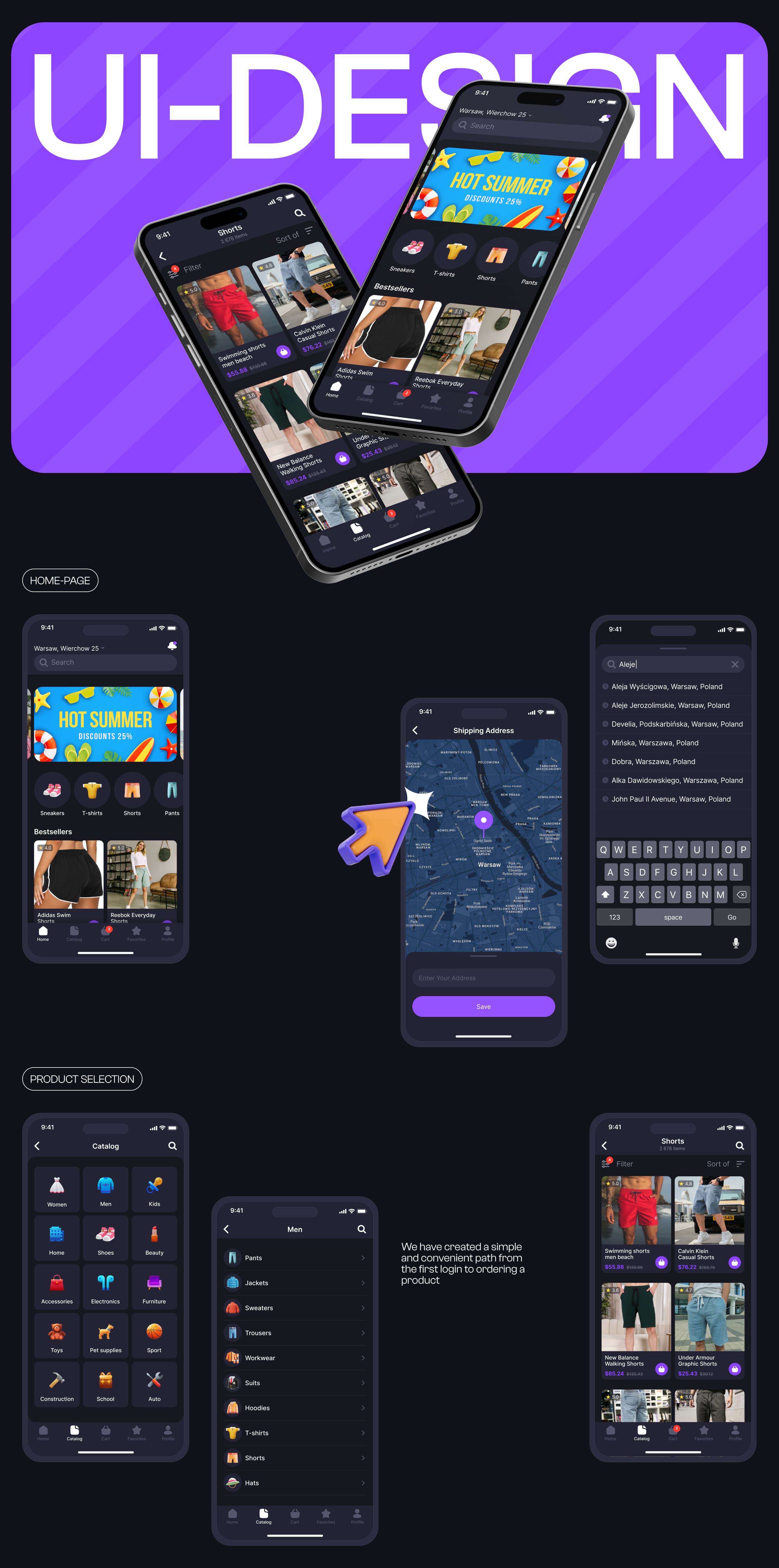 Vilnas | UI/UX | Mobile App | Marketplace App Design — Изображение №10 — Интерфейсы на Dprofile