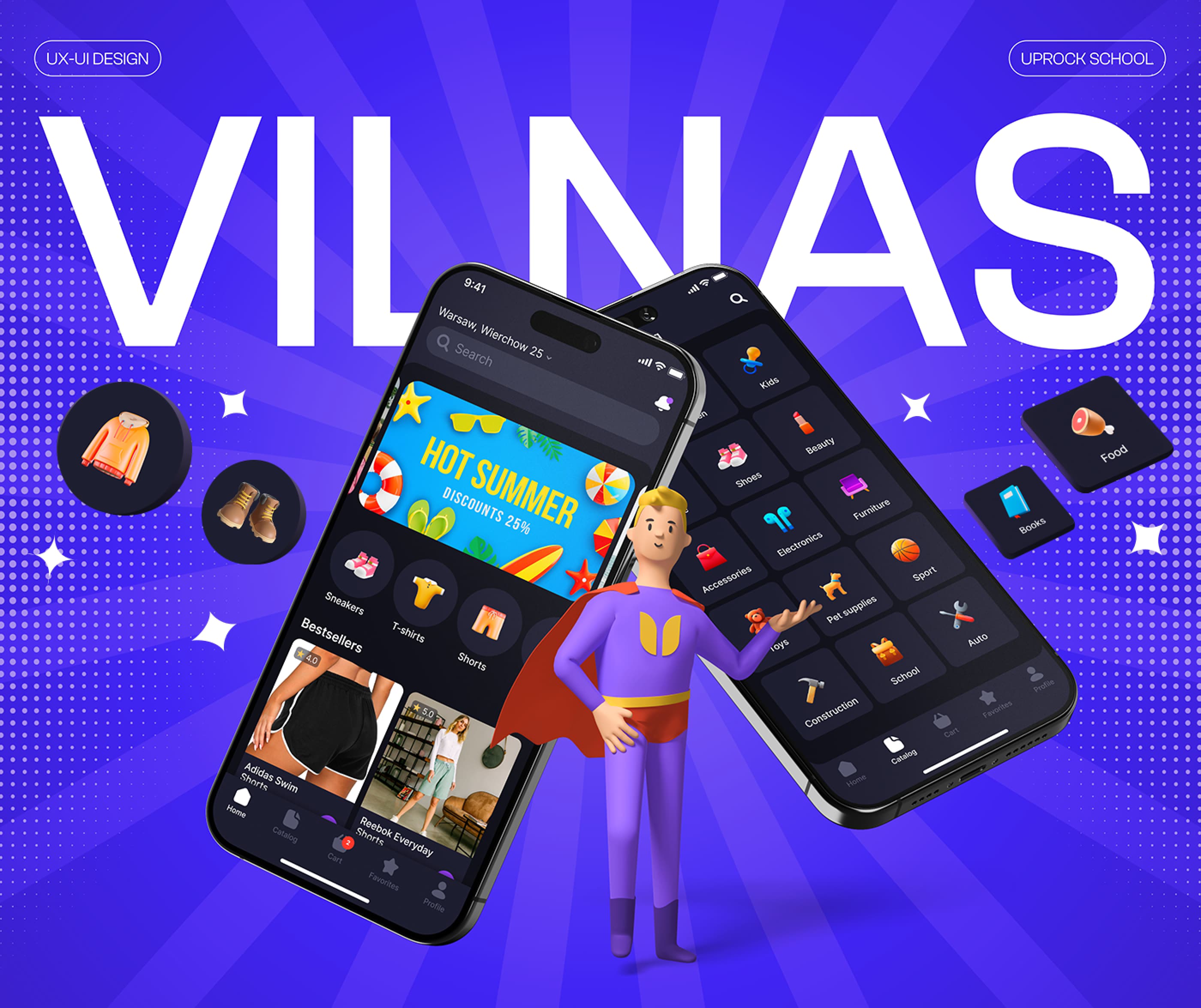 Vilnas | UI/UX | Mobile App | Marketplace App Design — Изображение №1 — Интерфейсы на Dprofile