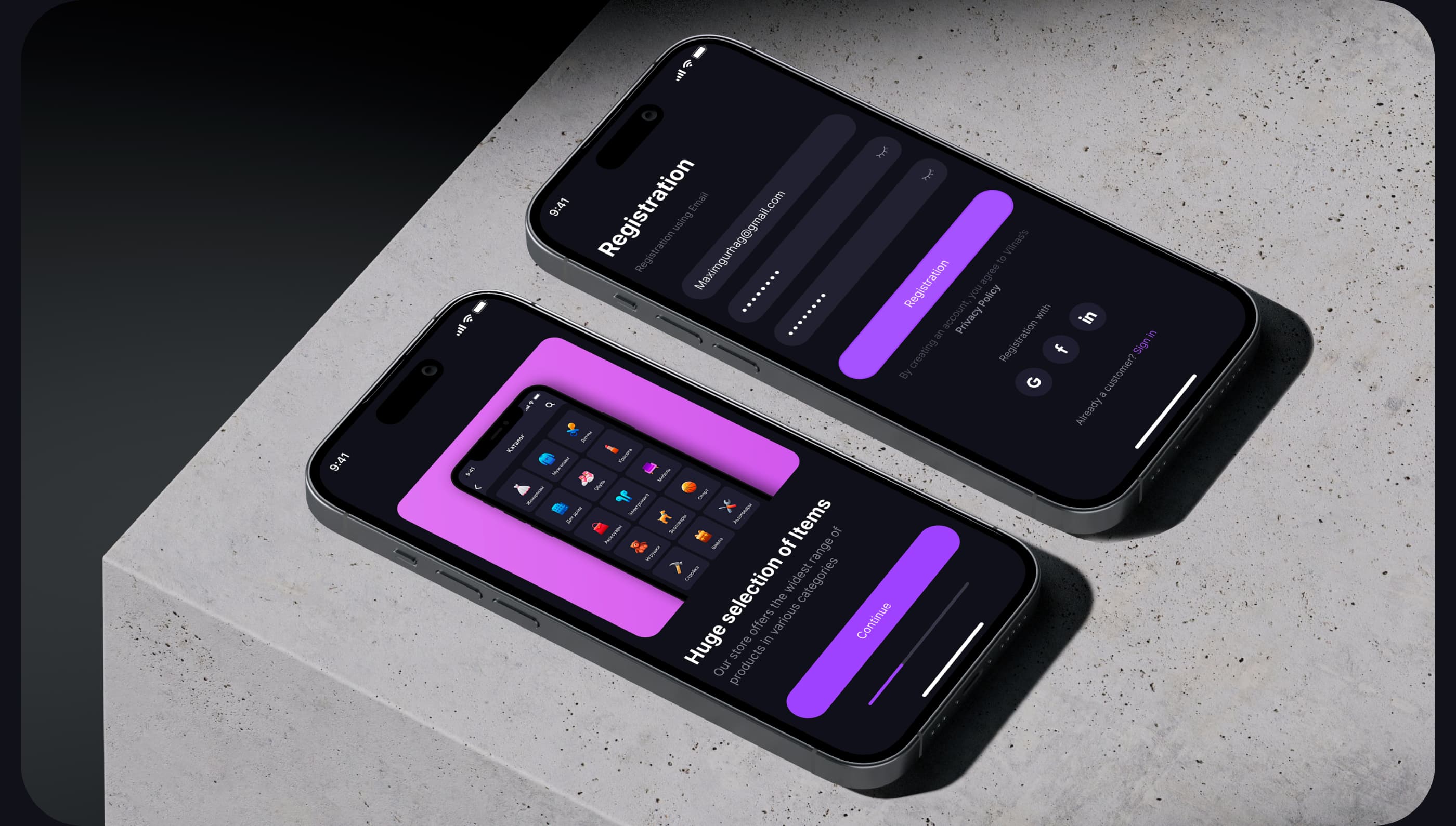 Vilnas | UI/UX | Mobile App | Marketplace App Design — Изображение №6 — Интерфейсы на Dprofile
