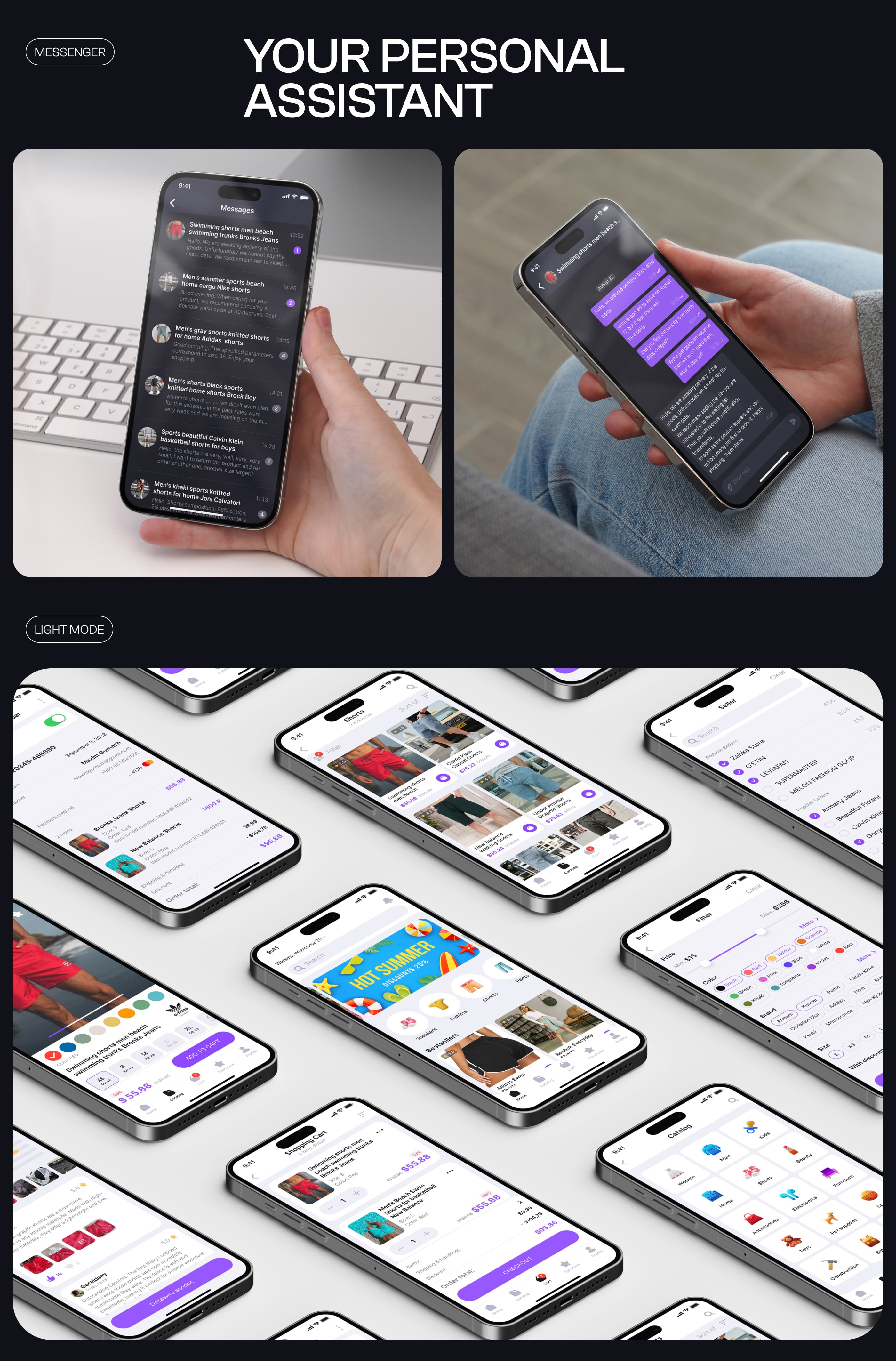 Vilnas | UI/UX | Mobile App | Marketplace App Design — Изображение №15 — Интерфейсы на Dprofile