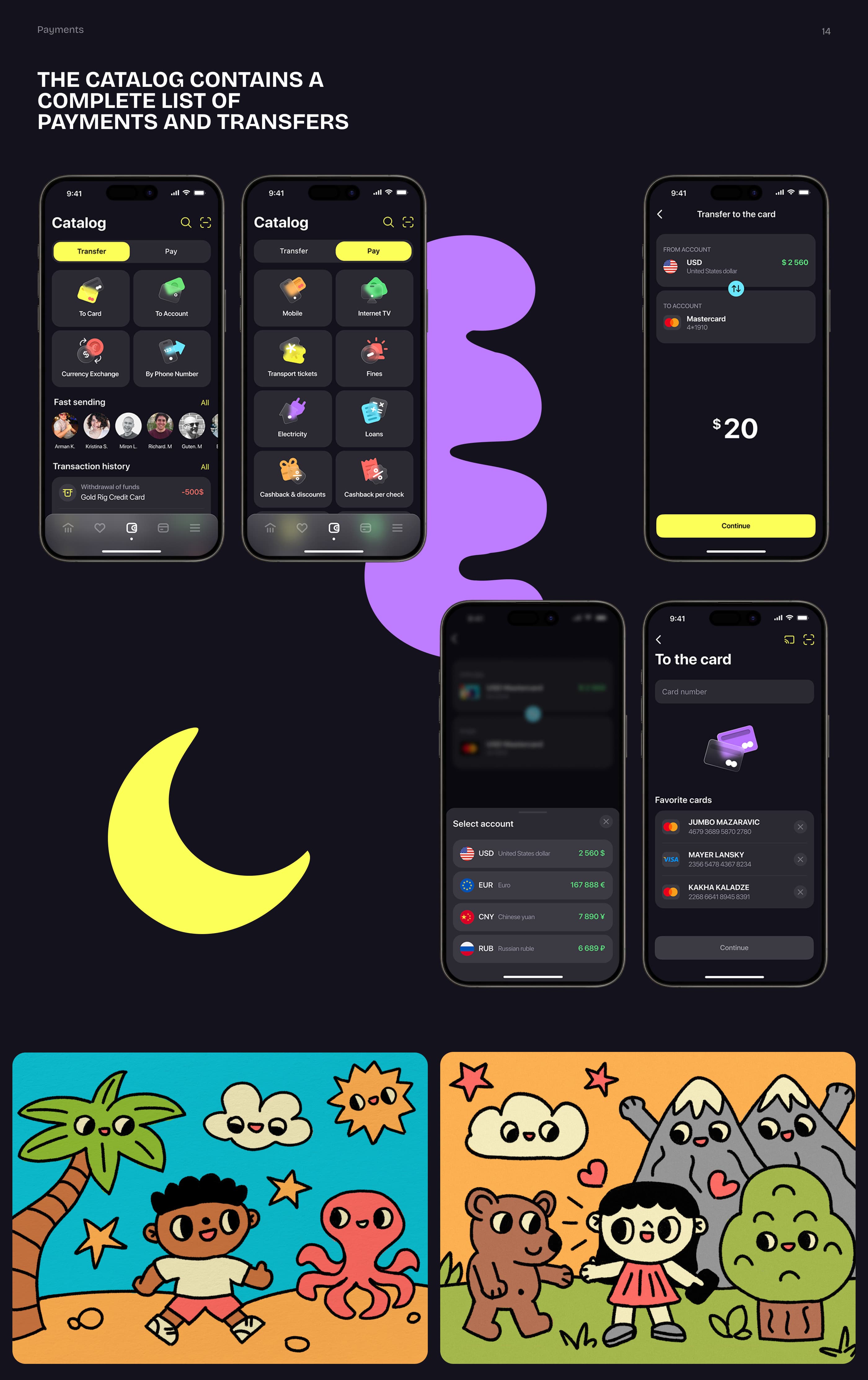 Gold Rig | Banking App | UX/UI Design — Изображение №7 — Иллюстрация, Интерфейсы на Dprofile