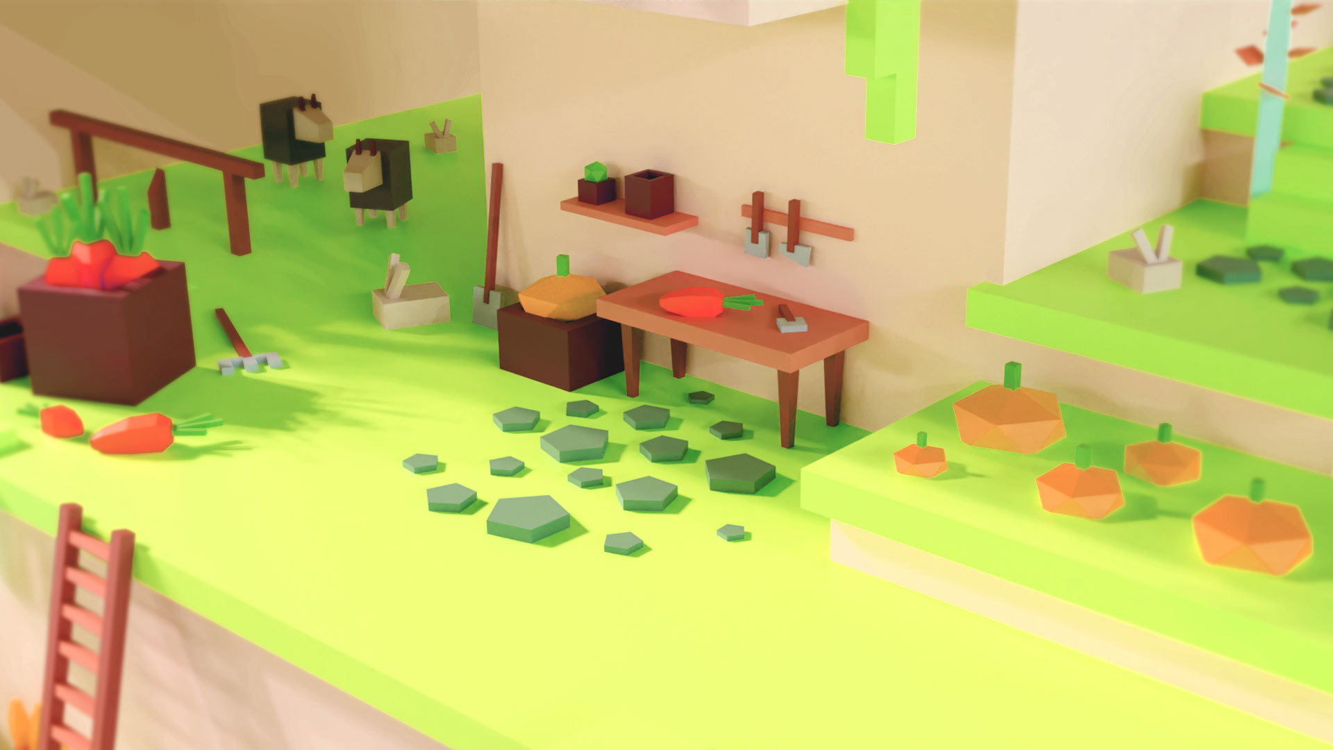 Low Poly Farm — Изображение №4 — Иллюстрация, 3D на Dprofile