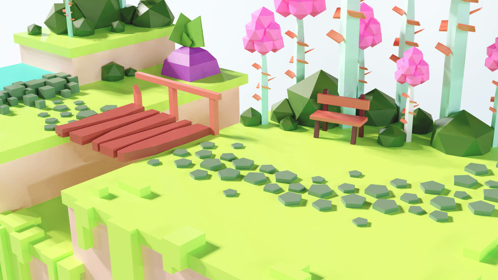 Low Poly Farm — Изображение №6 — Иллюстрация, 3D на Dprofile