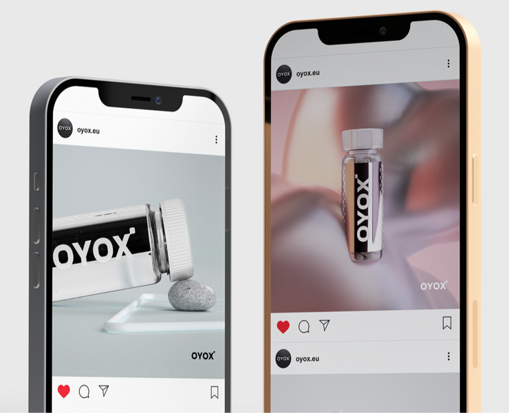 Social media for OYOX — 3D на Dprofile