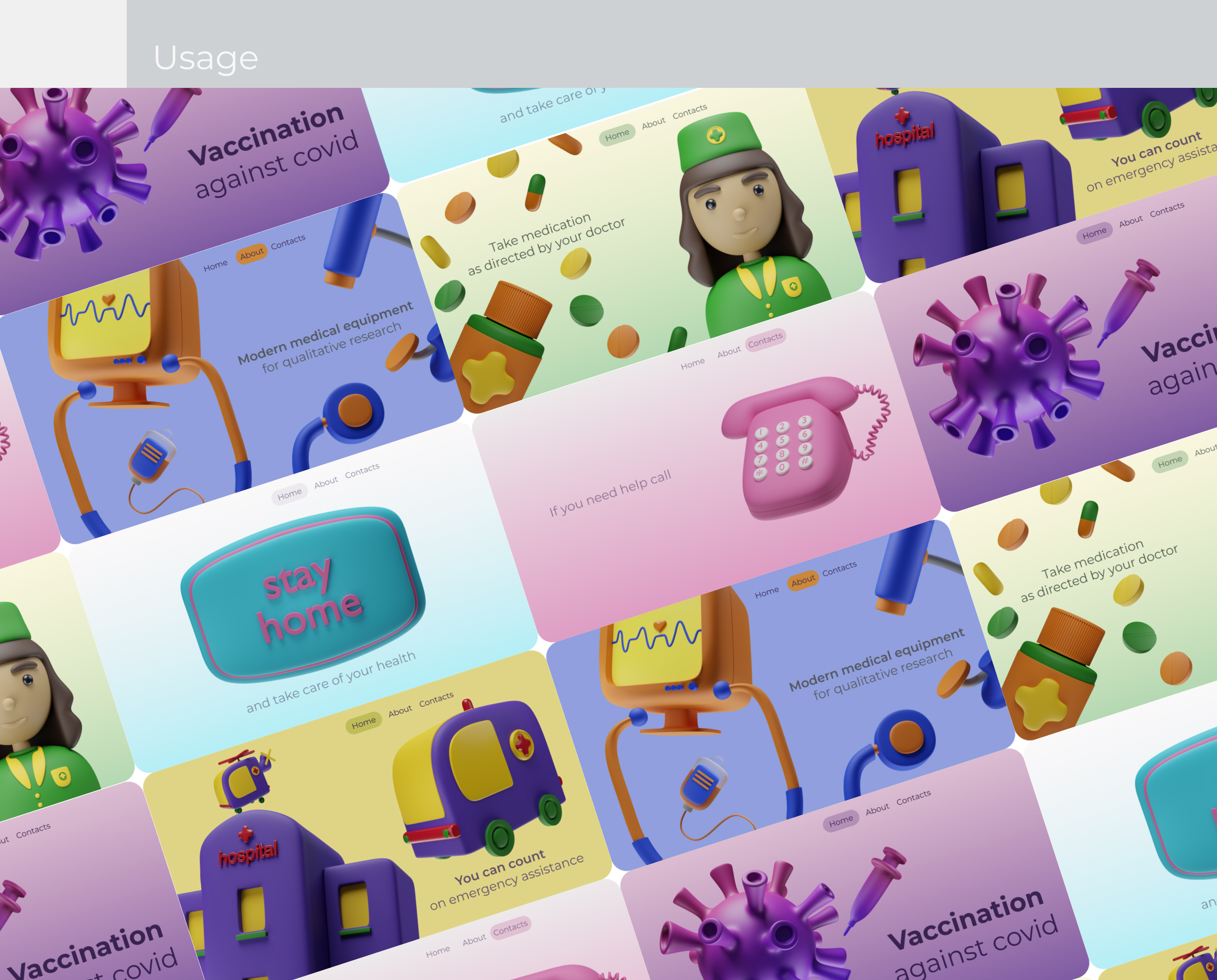 Medical pack of 3D icons — Изображение №7 — Брендинг, Графика, 3D на Dprofile
