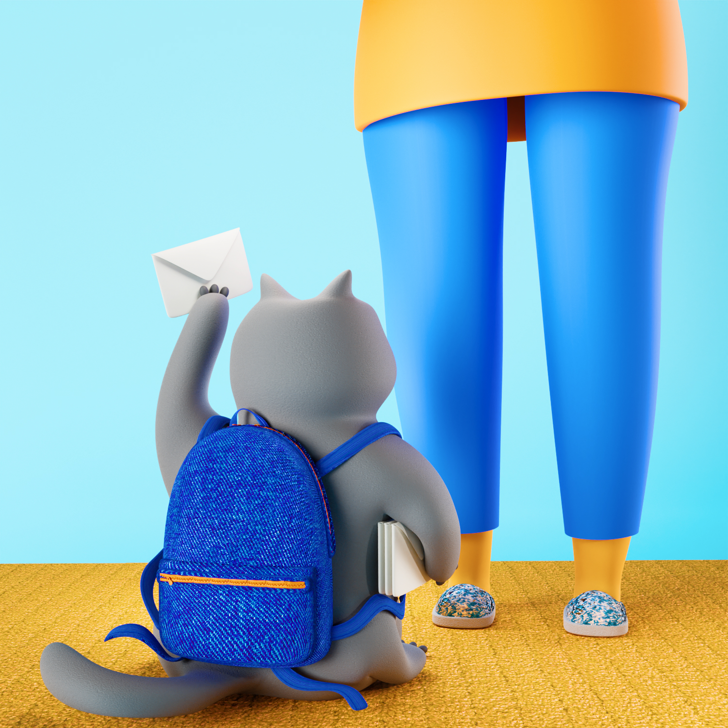3D иллюстрации для Почты России — Изображение №4 — Брендинг, 3D на Dprofile