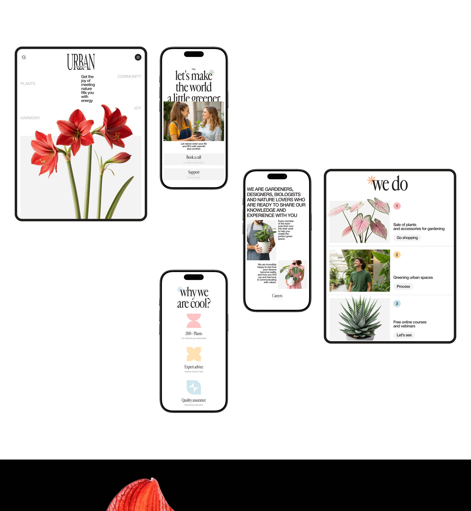 Urban Garden. Co | Corporate site | UX/UI — Изображение №3 — Интерфейсы на Dprofile